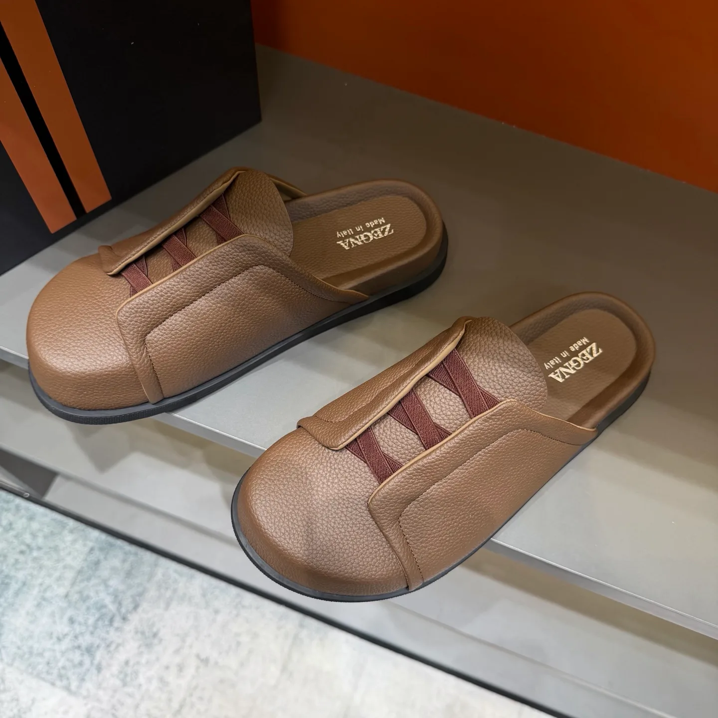 Шлепанцы Мужские Zegna 18385647