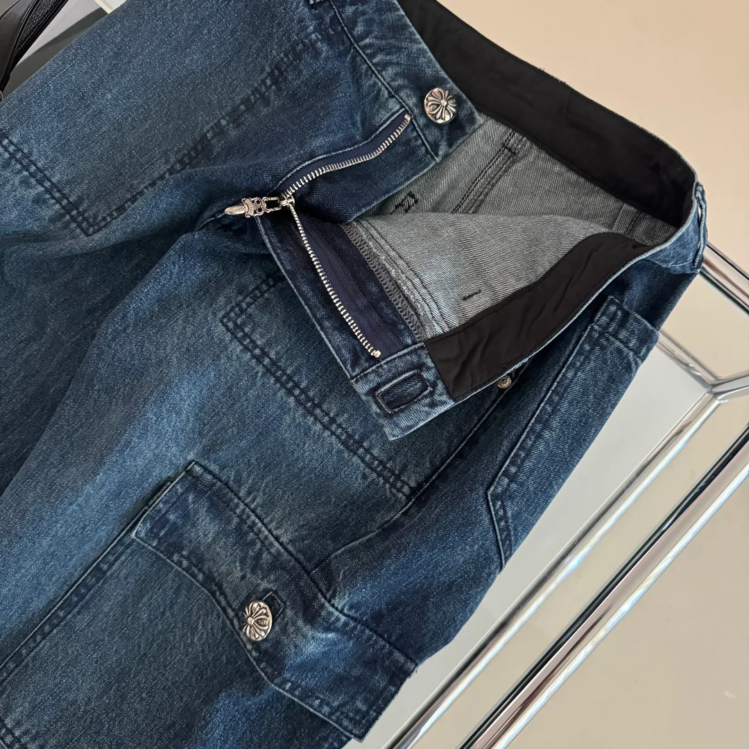 Джинсы Женские Chrome Hearts 13215731