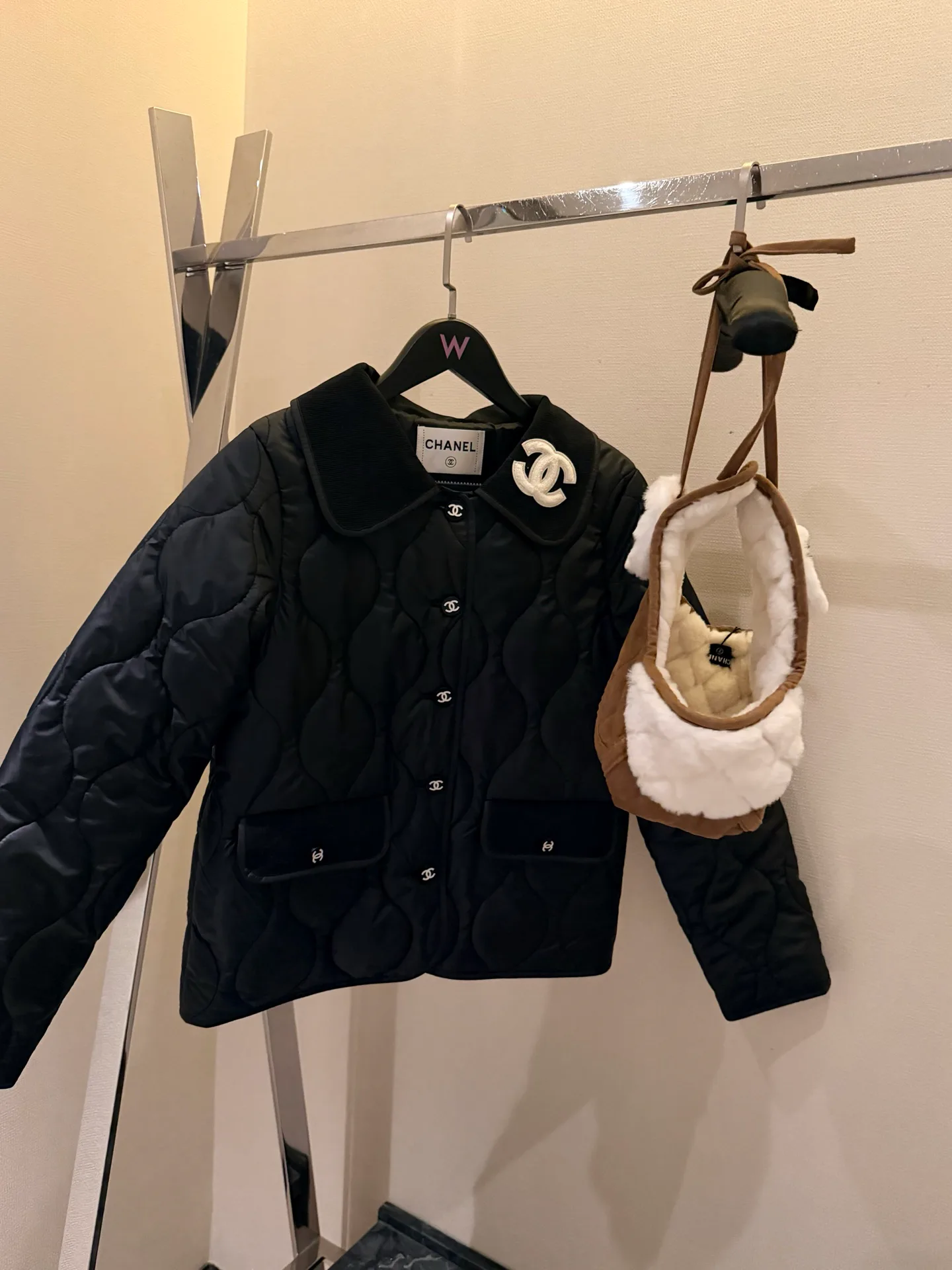 Куртки И Пуховики Женские Chanel 835764