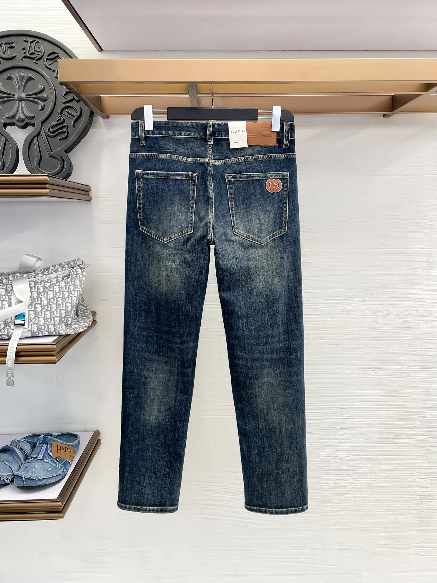 Джинсы Мужские Gucci 18543035