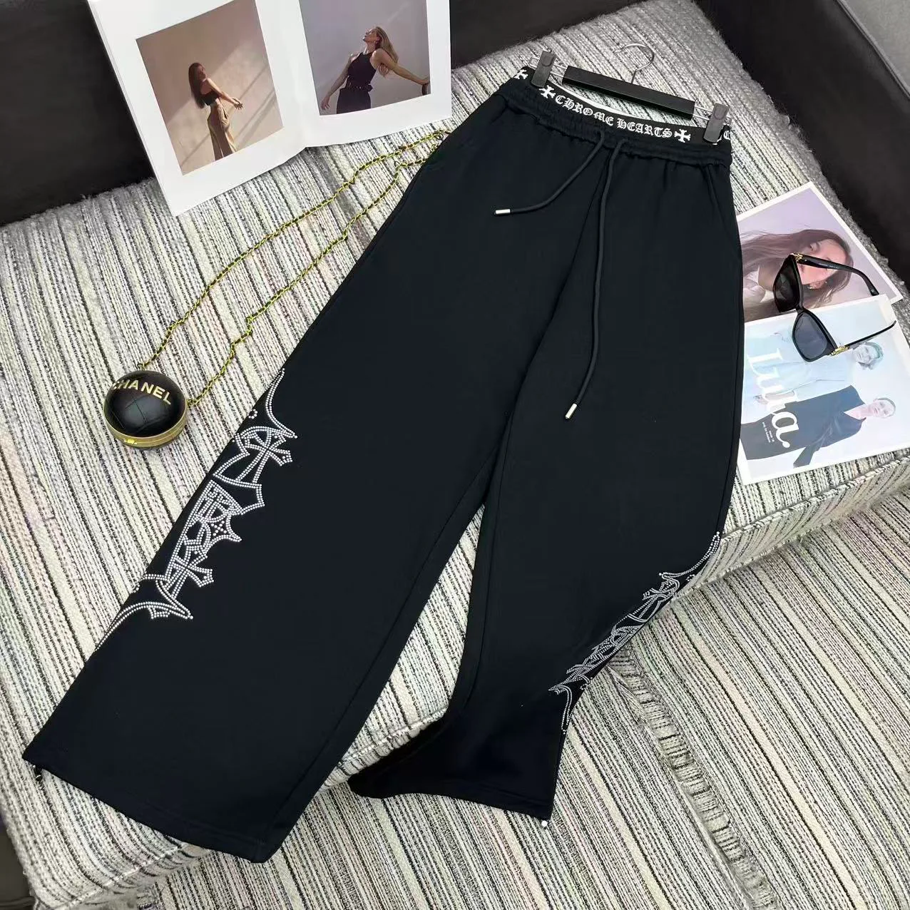 Брюки Женские Chrome Hearts 11227159