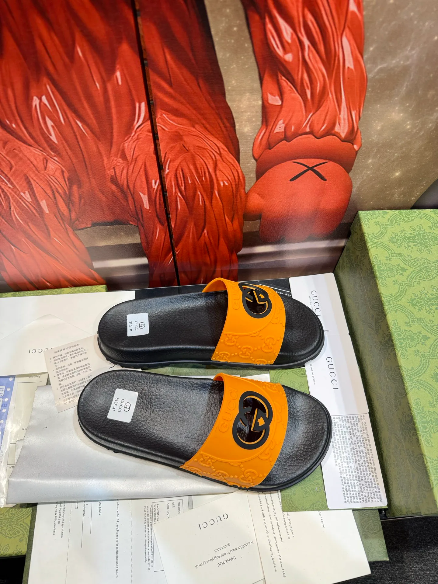 Шлепанцы Женские Gucci 10199403