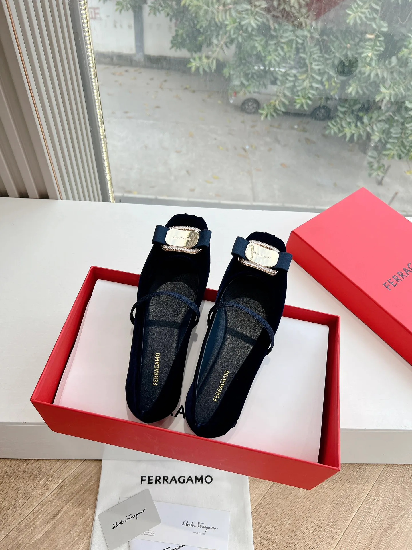 Балетки Женские Salvatore Ferragamo 8173