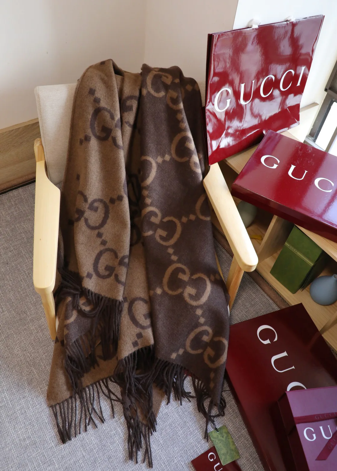 Шарфы Gucci 438543