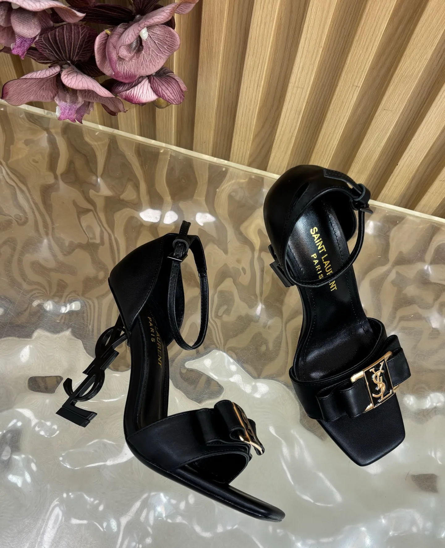 Босоножки Женские Saint Laurent 11490722