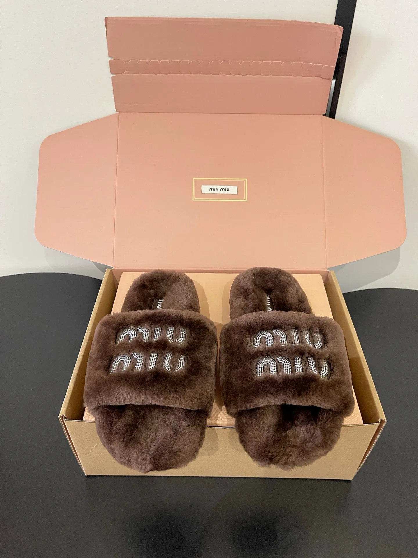 Тапочки Женские Miu Miu 18989486