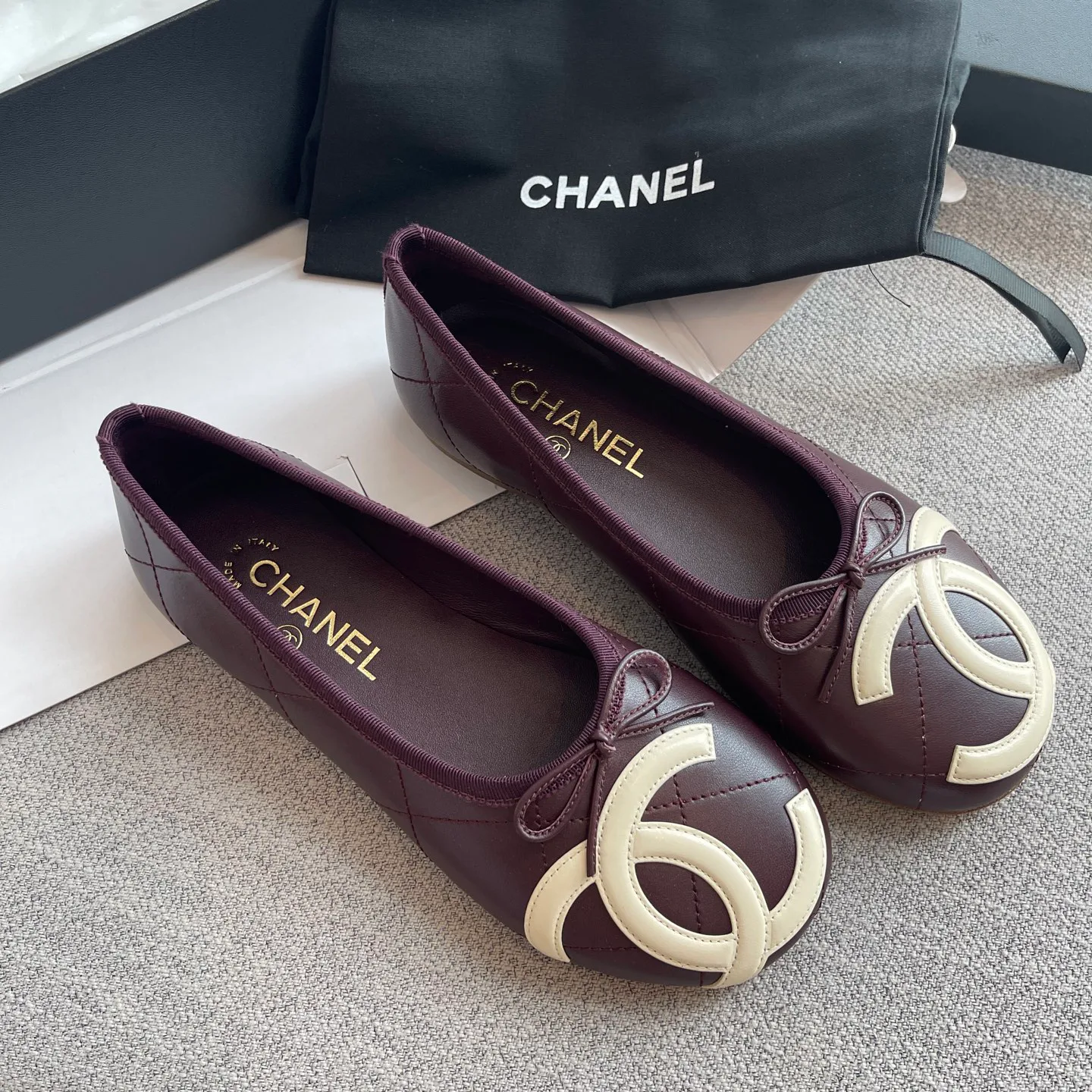 Балетки Женские Chanel 17643497