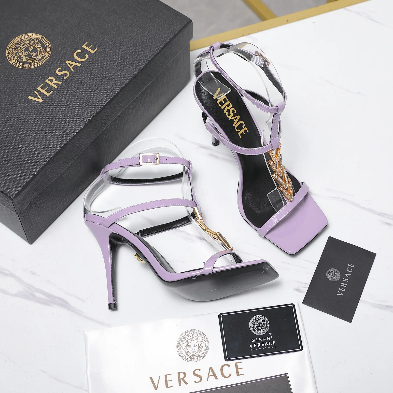 Босоножки Женские Versace 1262708