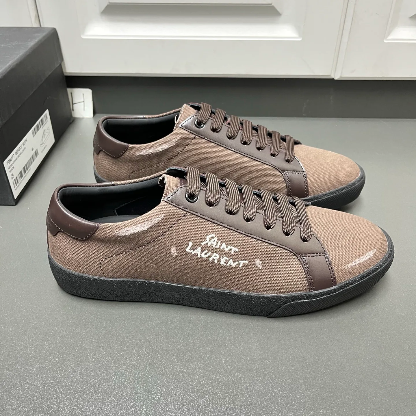 Кеды Мужские Saint Laurent 11607642