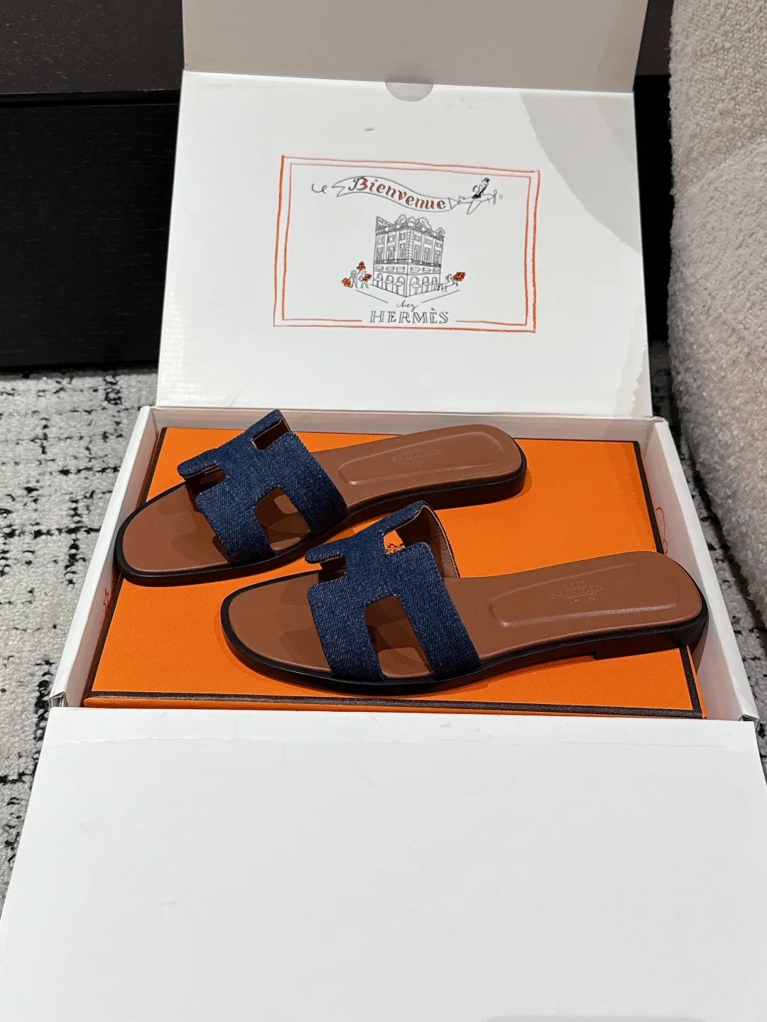 Шлепанцы Женские Hermes 13151750
