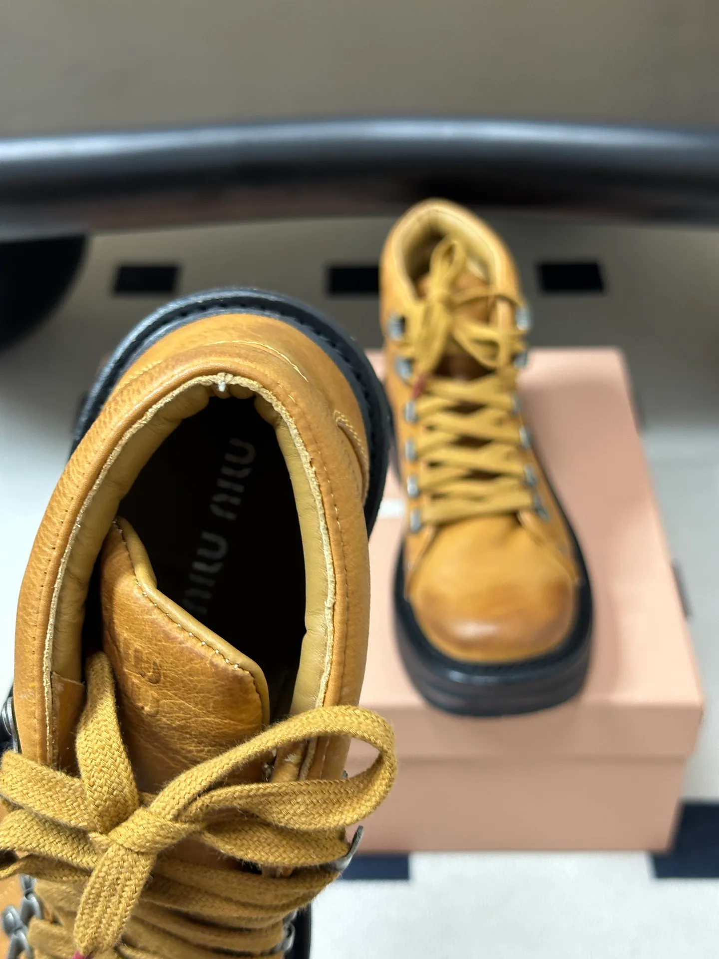 Ботинки Женские Miu Miu 18041843