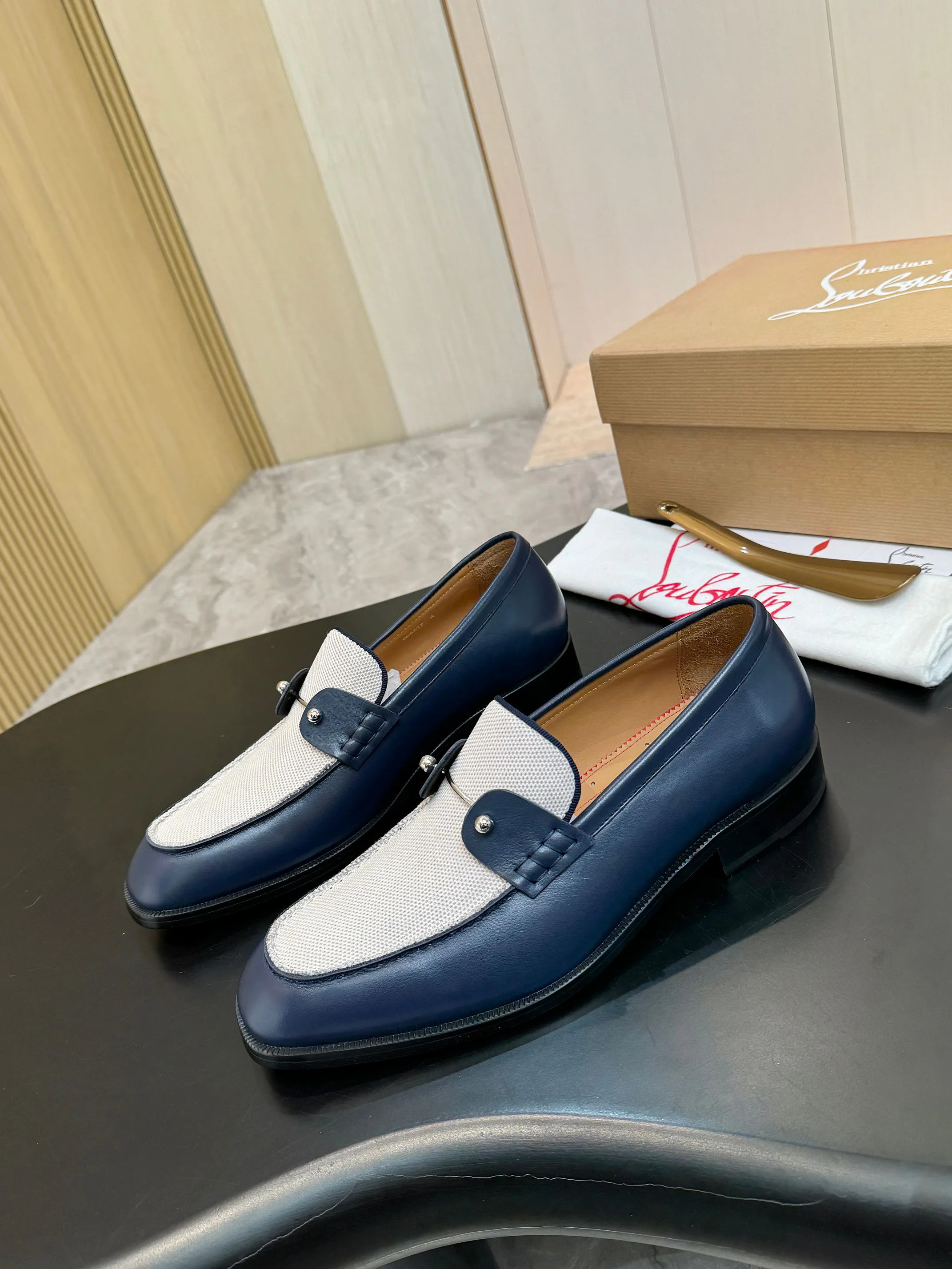 Лоферы И Туфли Мужские Christian Louboutin 18117275