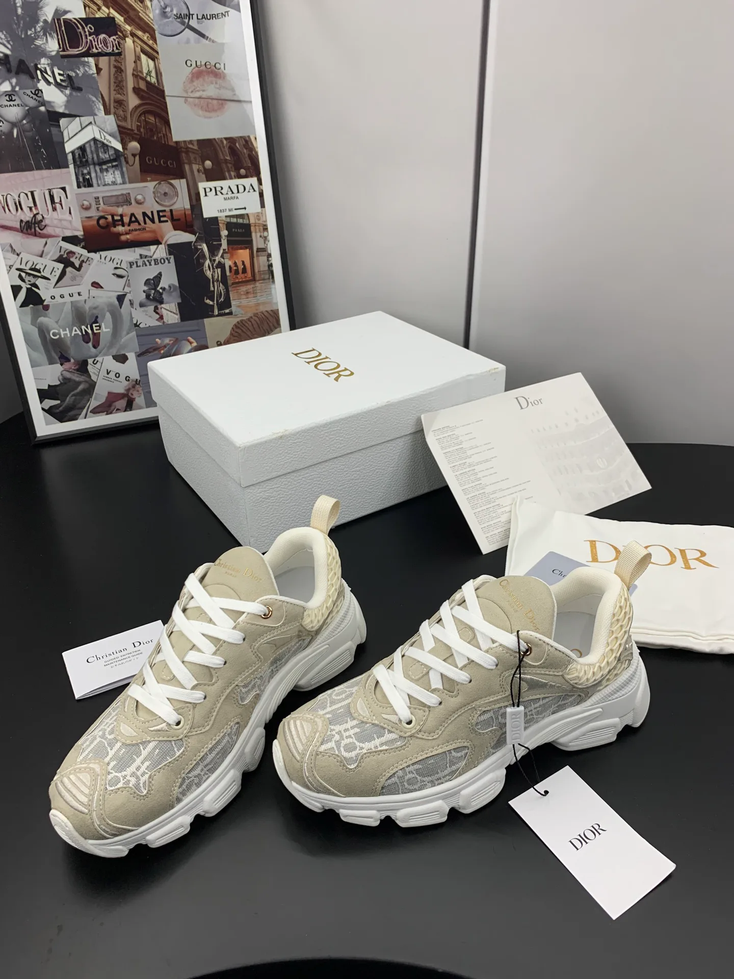 Кроссовки Женские Christian Dior 17545285