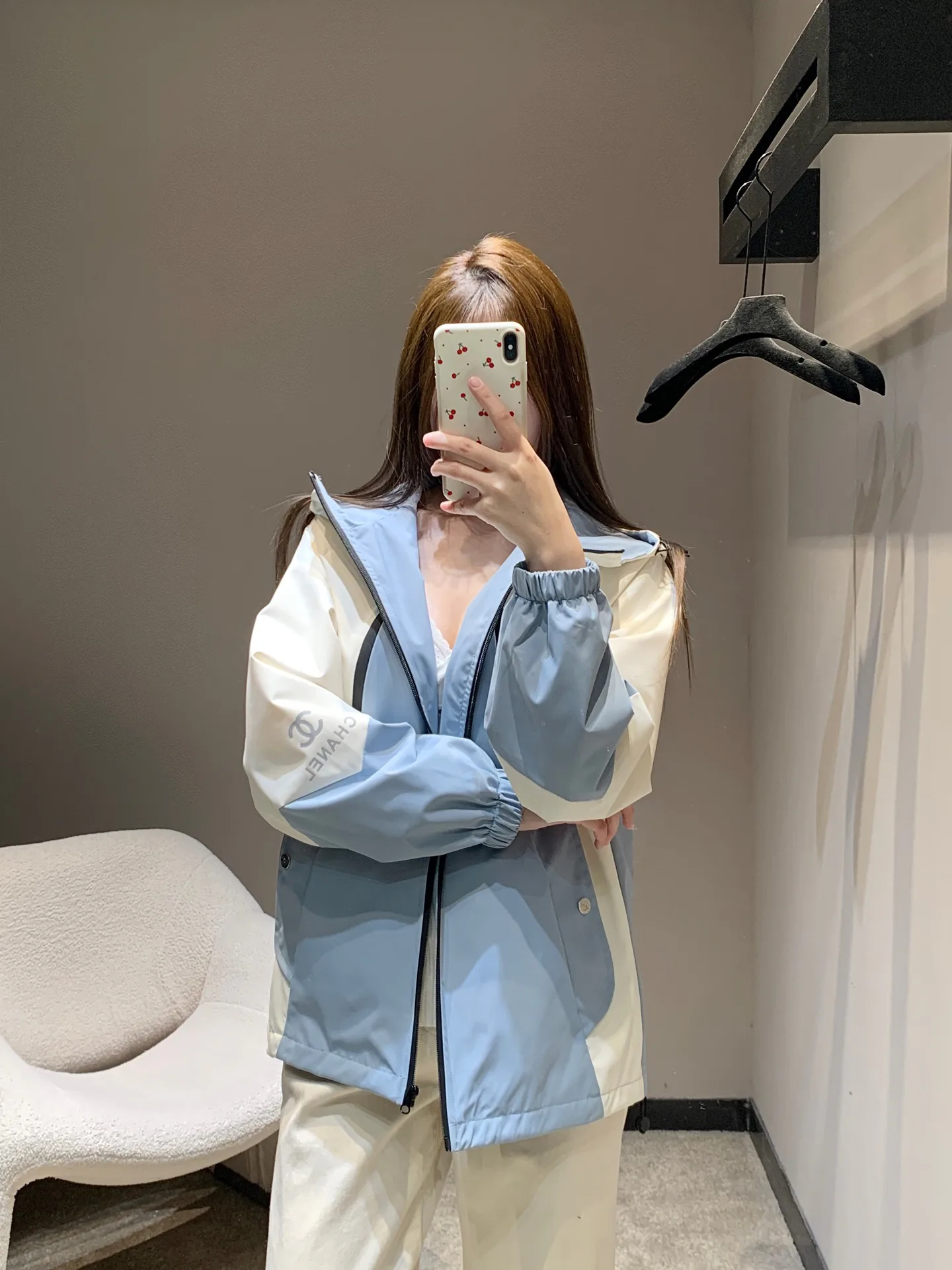 Куртки И Пуховики Женские Chanel 1877865