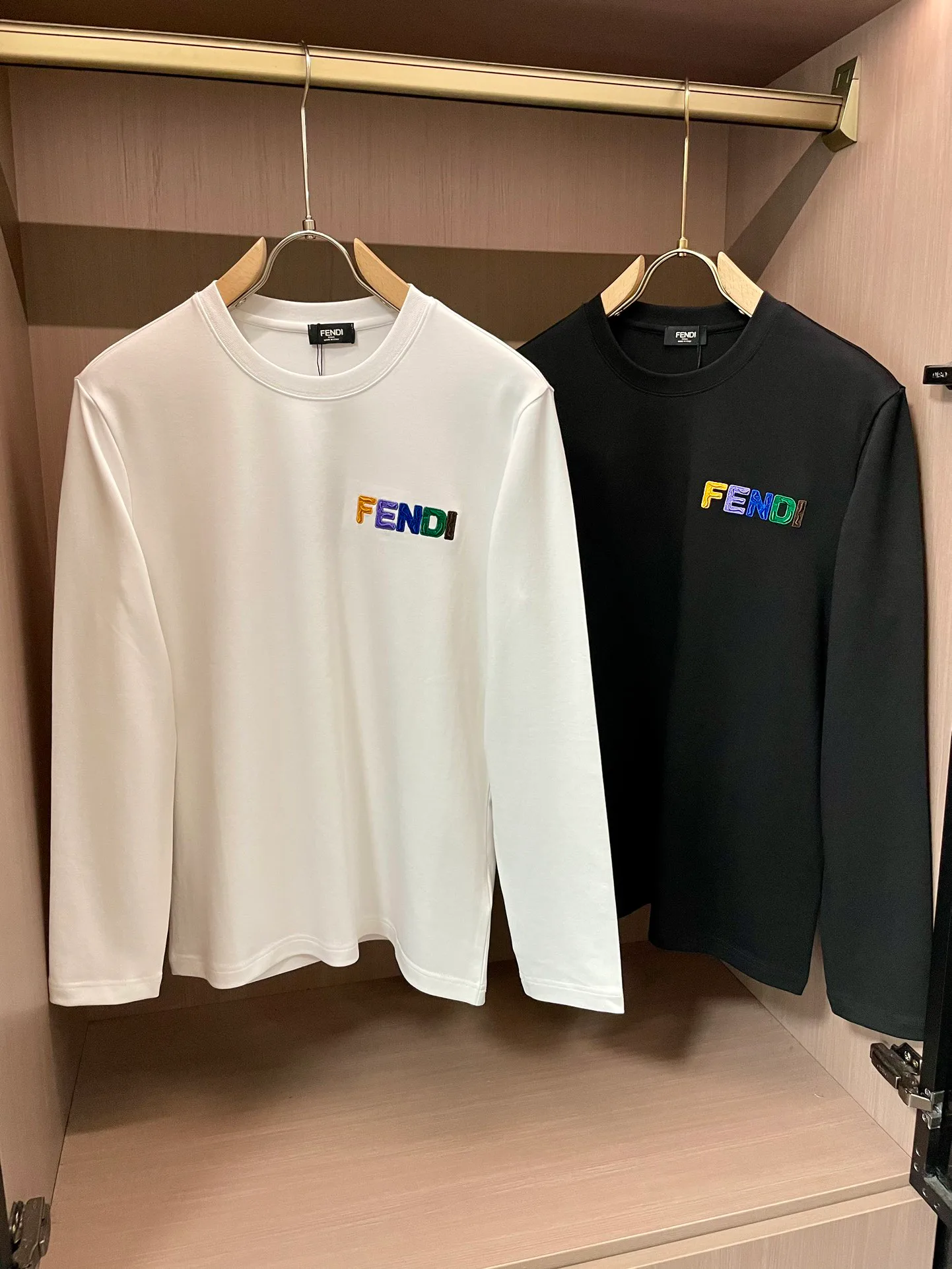 Лонгсливы Мужские Fendi 560375