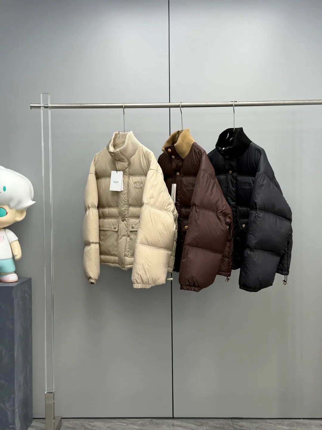 Куртки И Пуховики Женские Celine 1995159