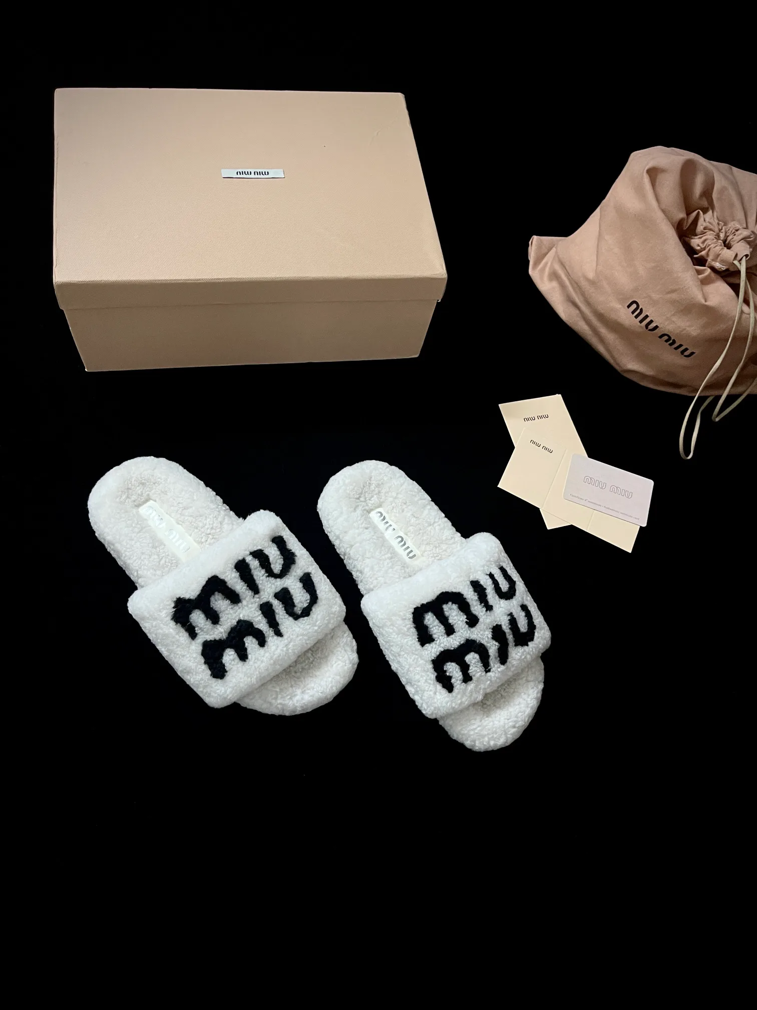 Тапочки Женские Miu Miu 189638