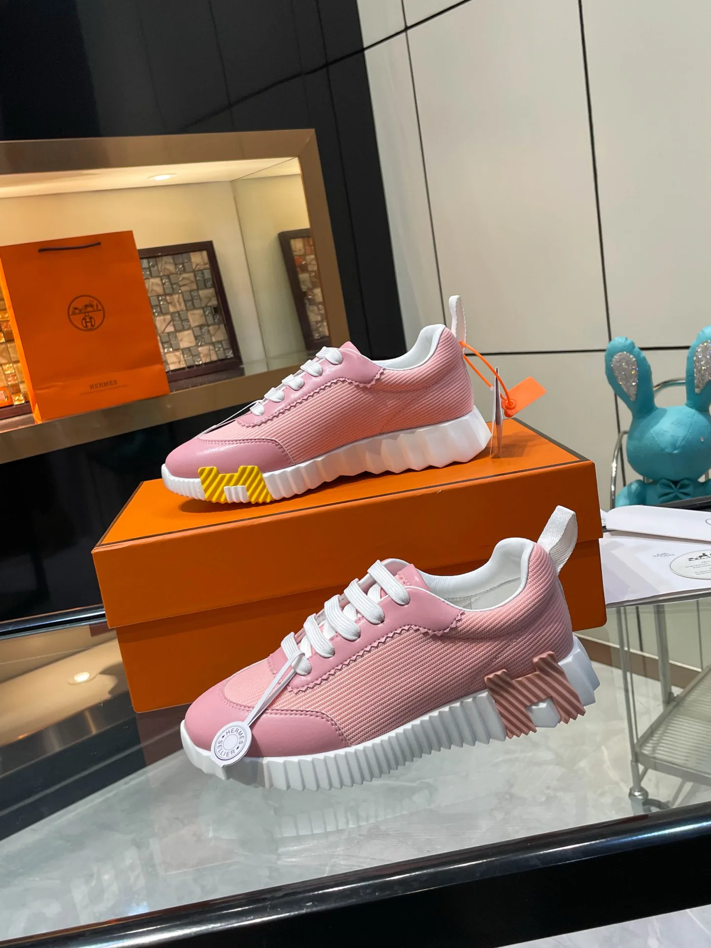 Кроссовки Женские Hermes 232525