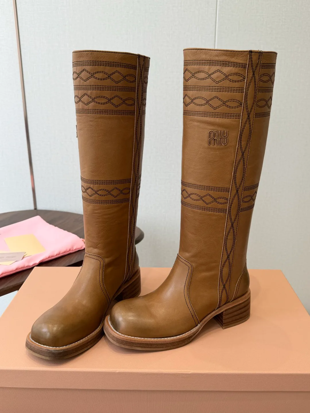 Сапоги Женские Miu Miu 19400874