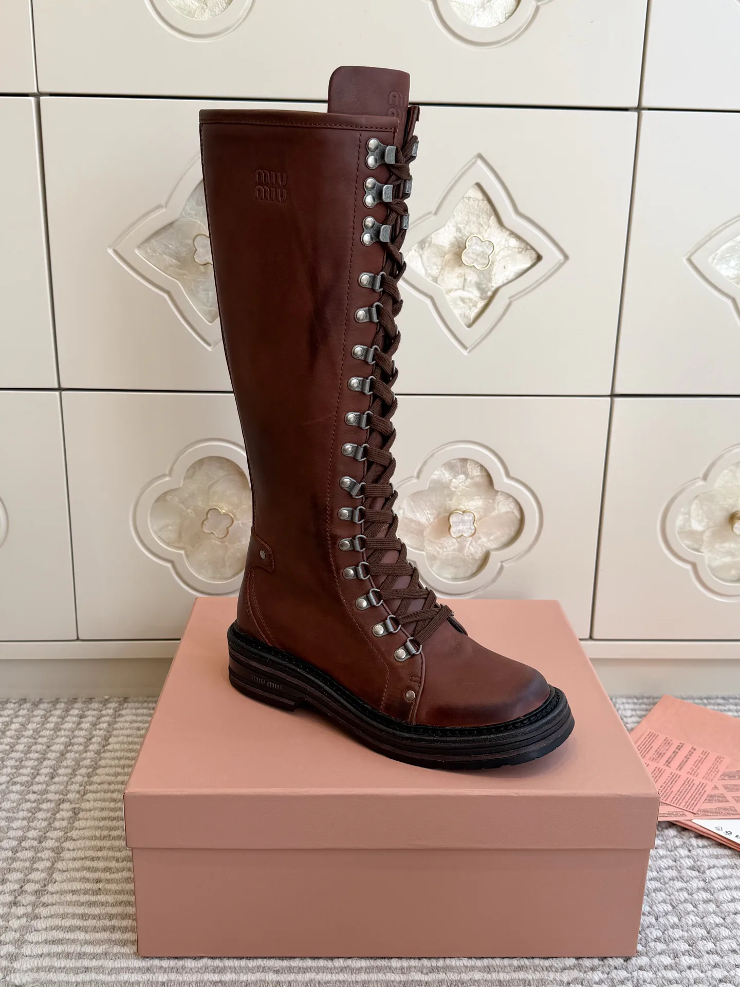 Ботинки Женские Miu Miu 17943211
