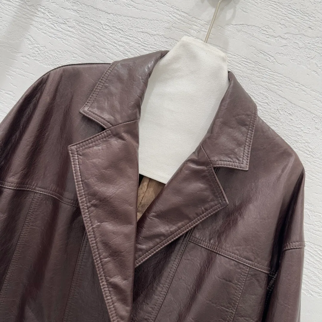 Кожаные Куртки И Дублёнки Женские Brunello Cucinelli 13431936