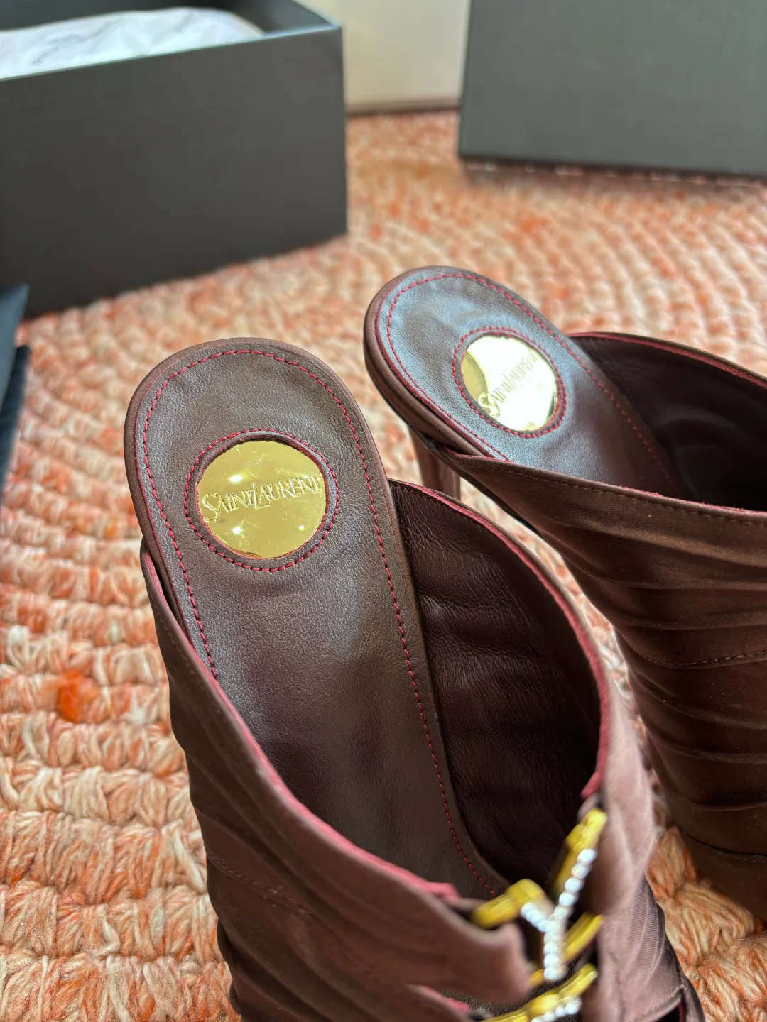 Босоножки Женские Saint Laurent 10211622