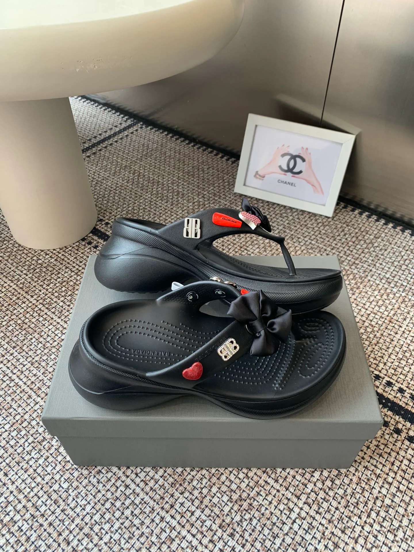 Шлепанцы Женские Balenciaga 491854