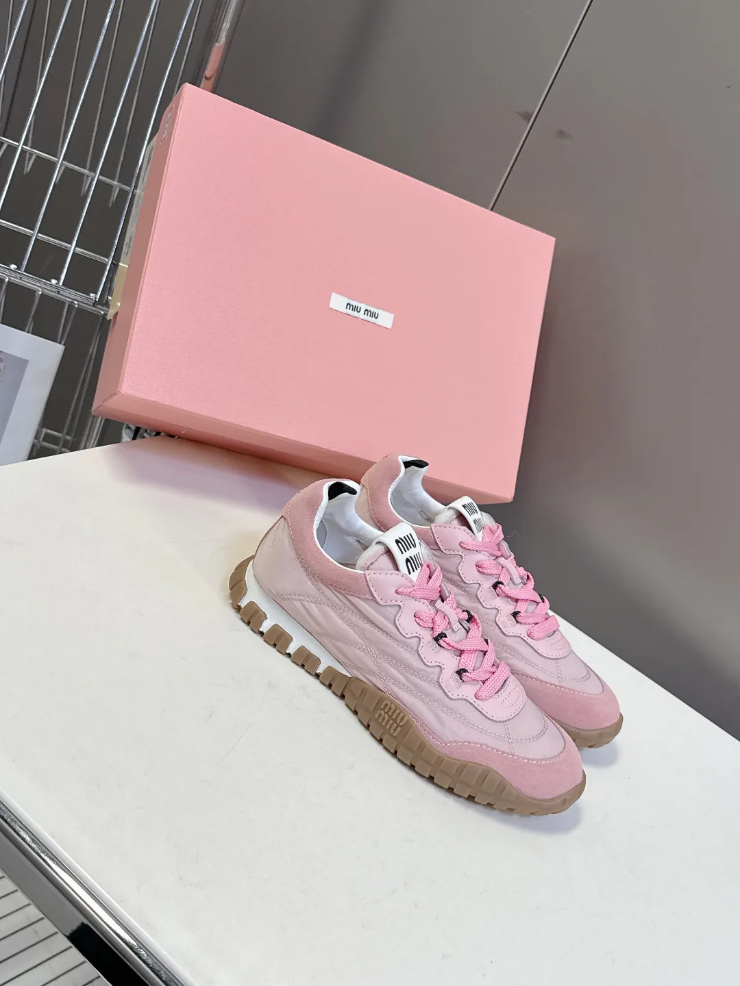 Кроссовки Женские Miu Miu 68396