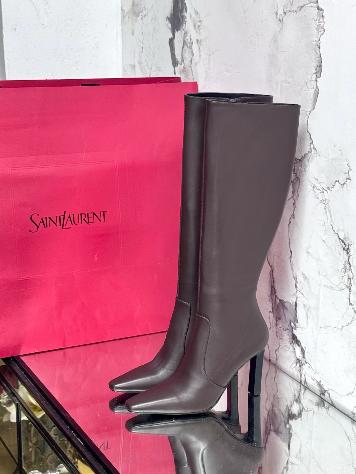 Сапоги Женские Saint Laurent 19482337