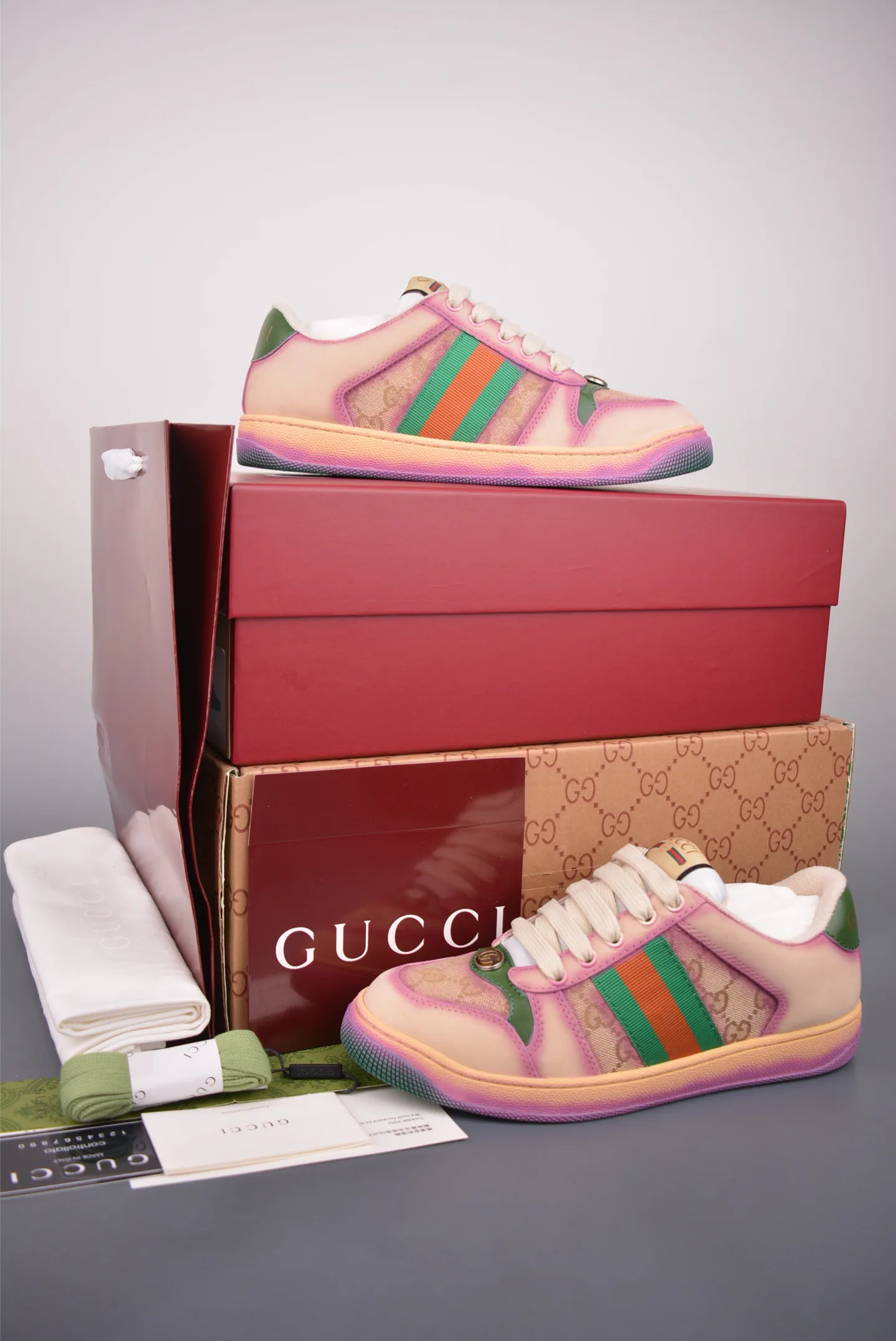 Кроссовки Женские Gucci 12962289