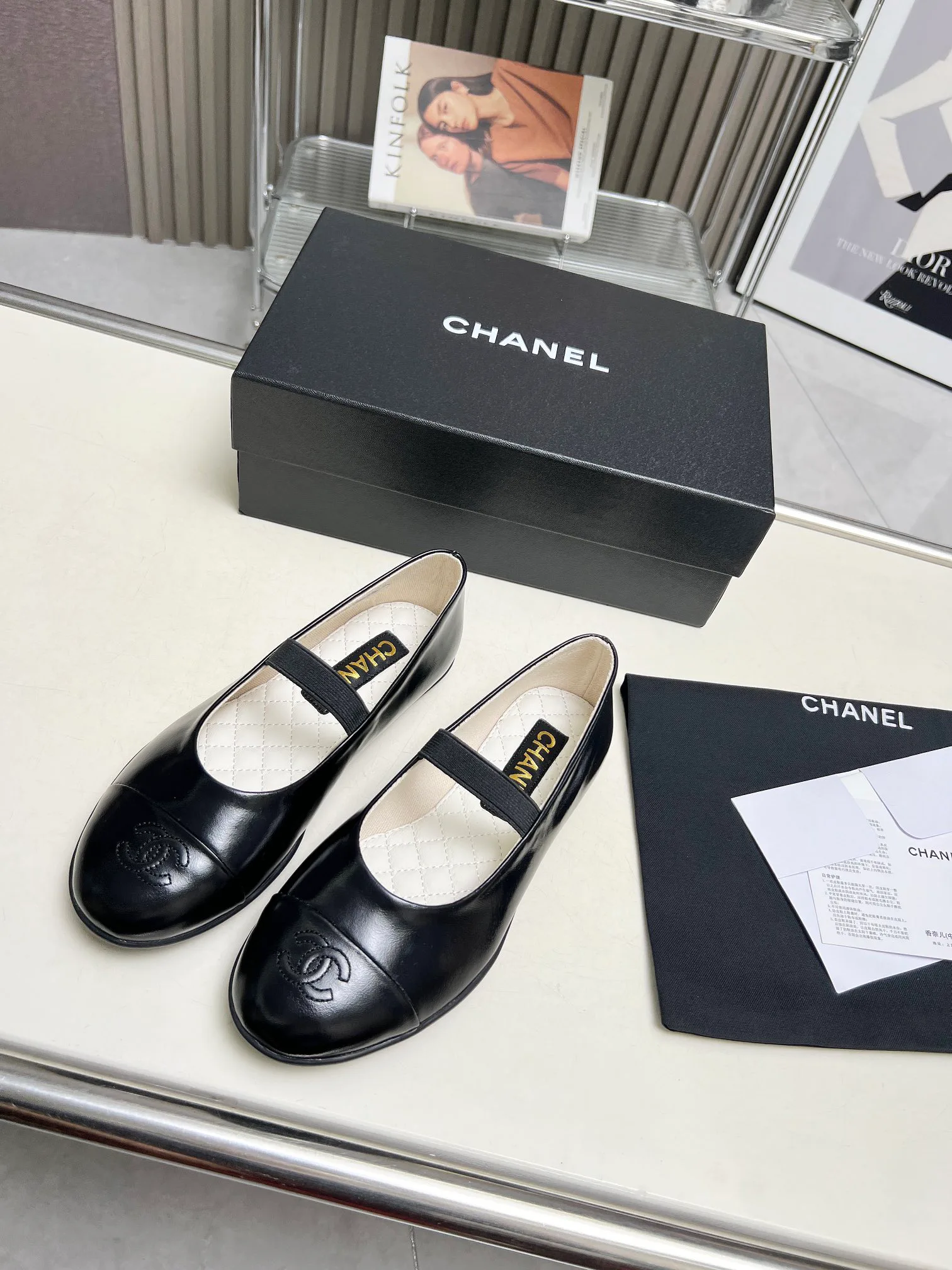 Балетки Женские Chanel 1306812
