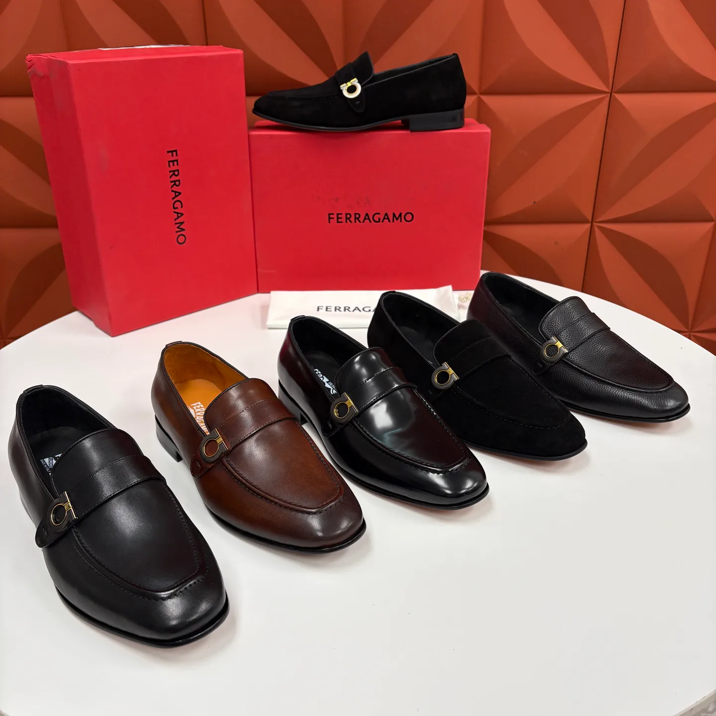 Лоферы И Туфли Мужские Salvatore Ferragamo 13140885