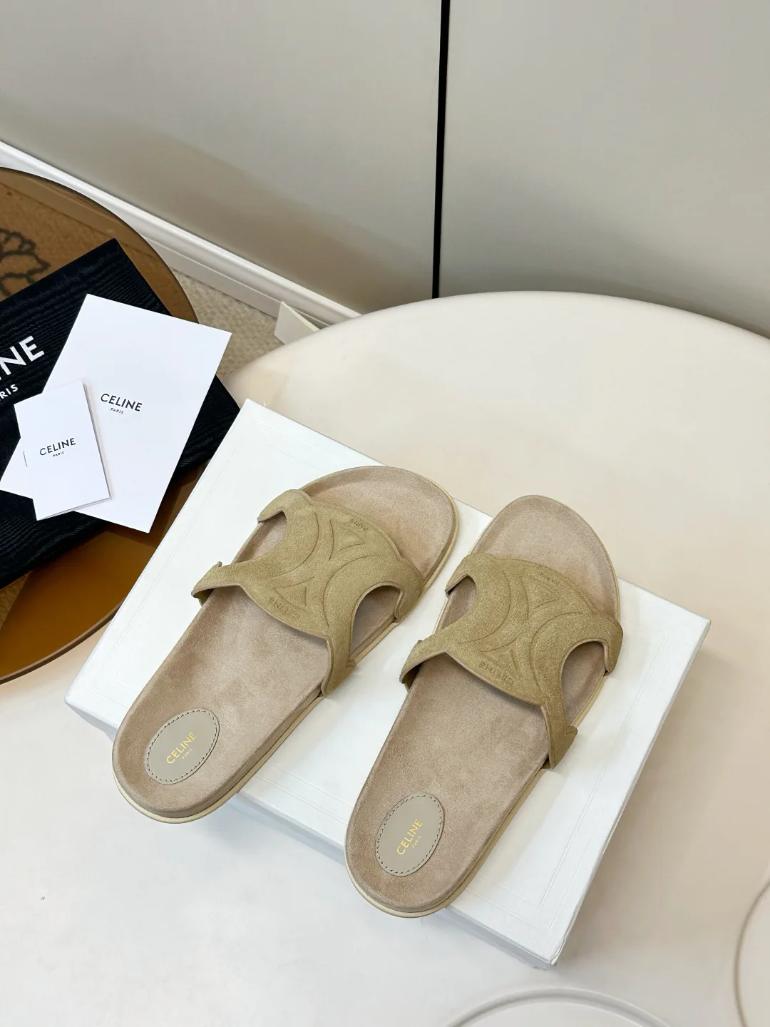 Шлепанцы Женские Celine 11609439