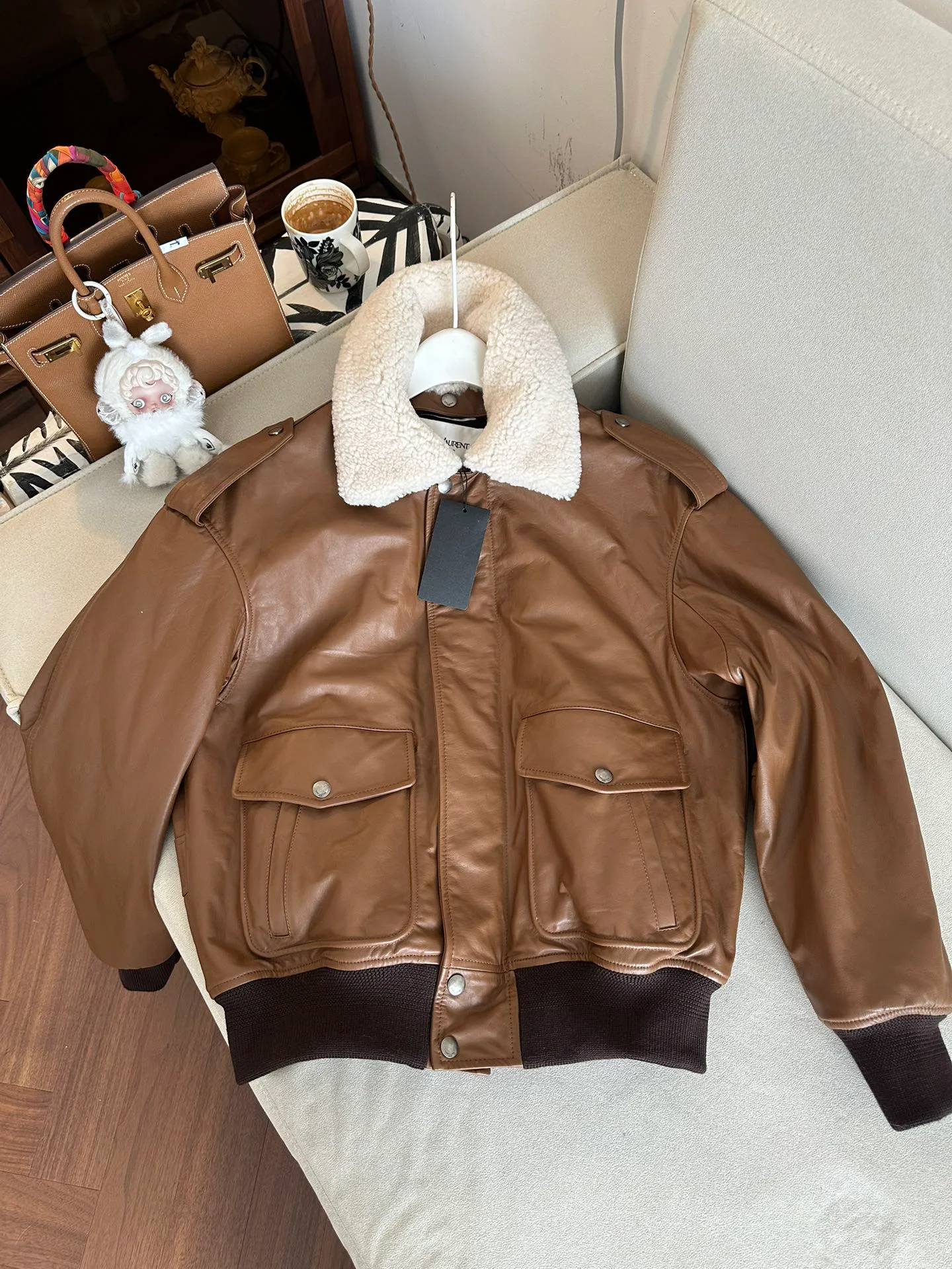 Дубленки Женские Saint Laurent 334224