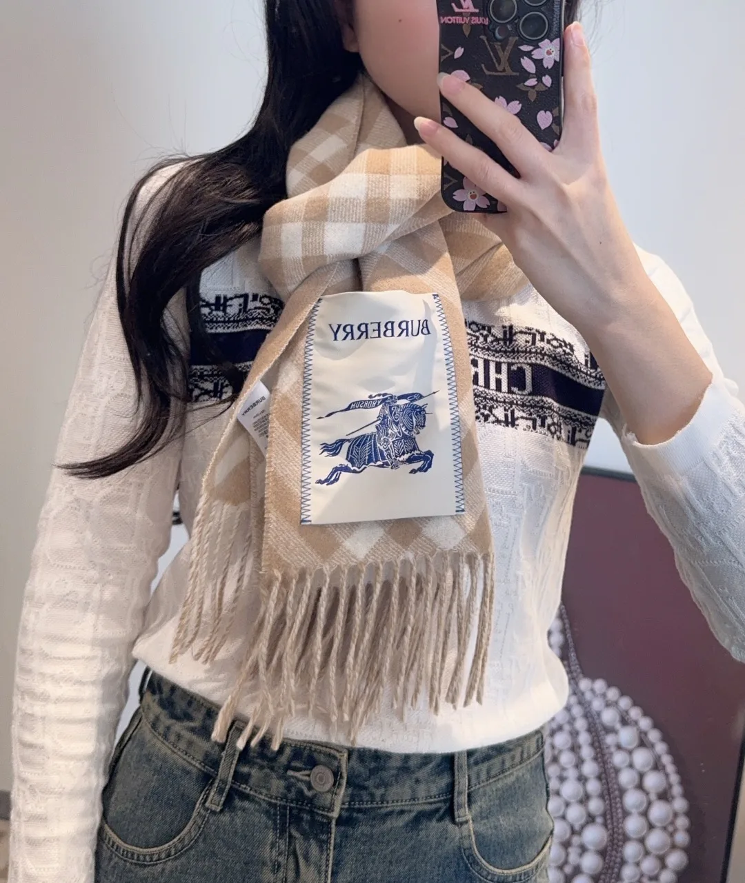 Шарфы Burberry 124005