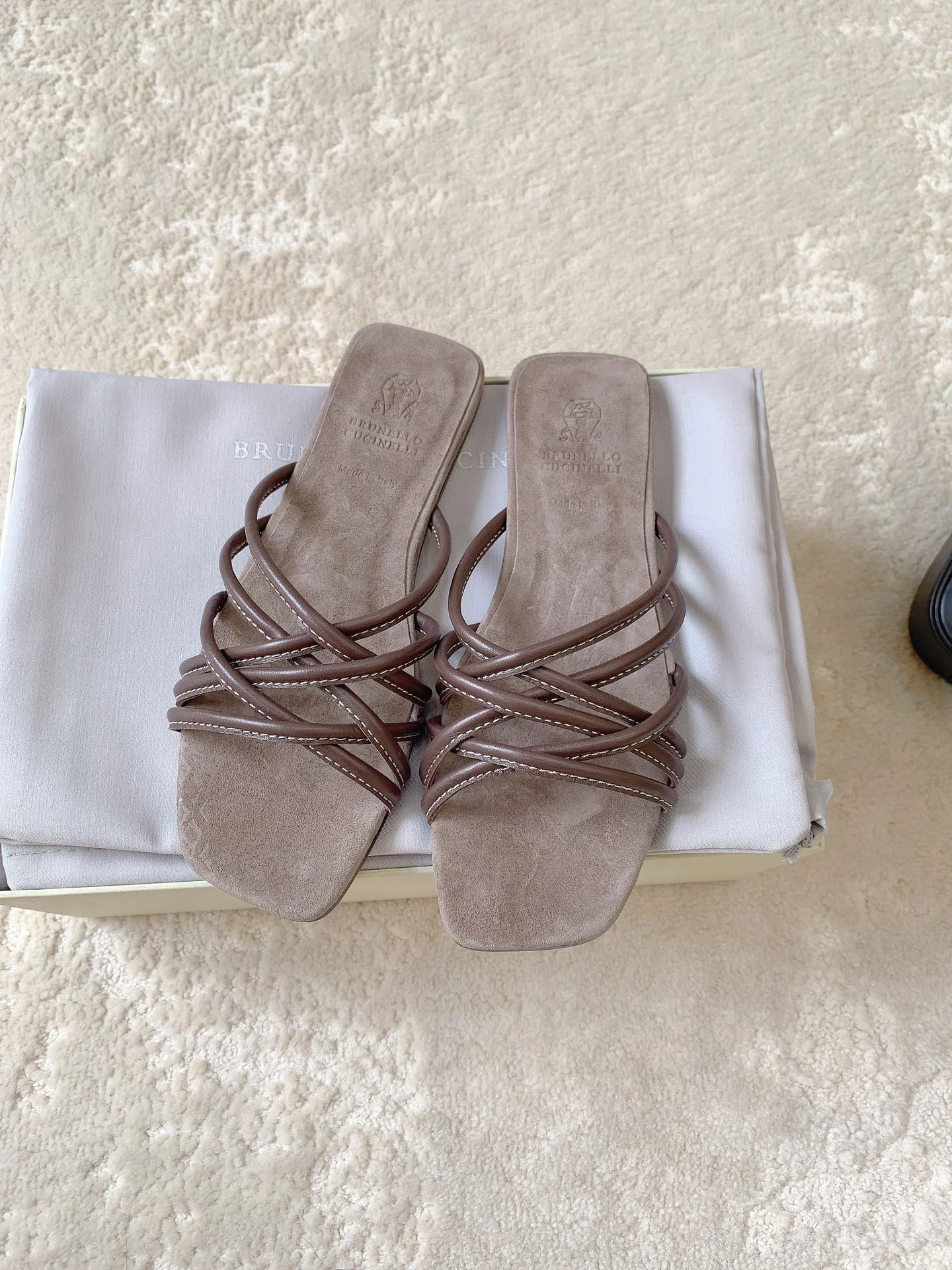 Сандалии Женские Brunello Cucinelli 11604109