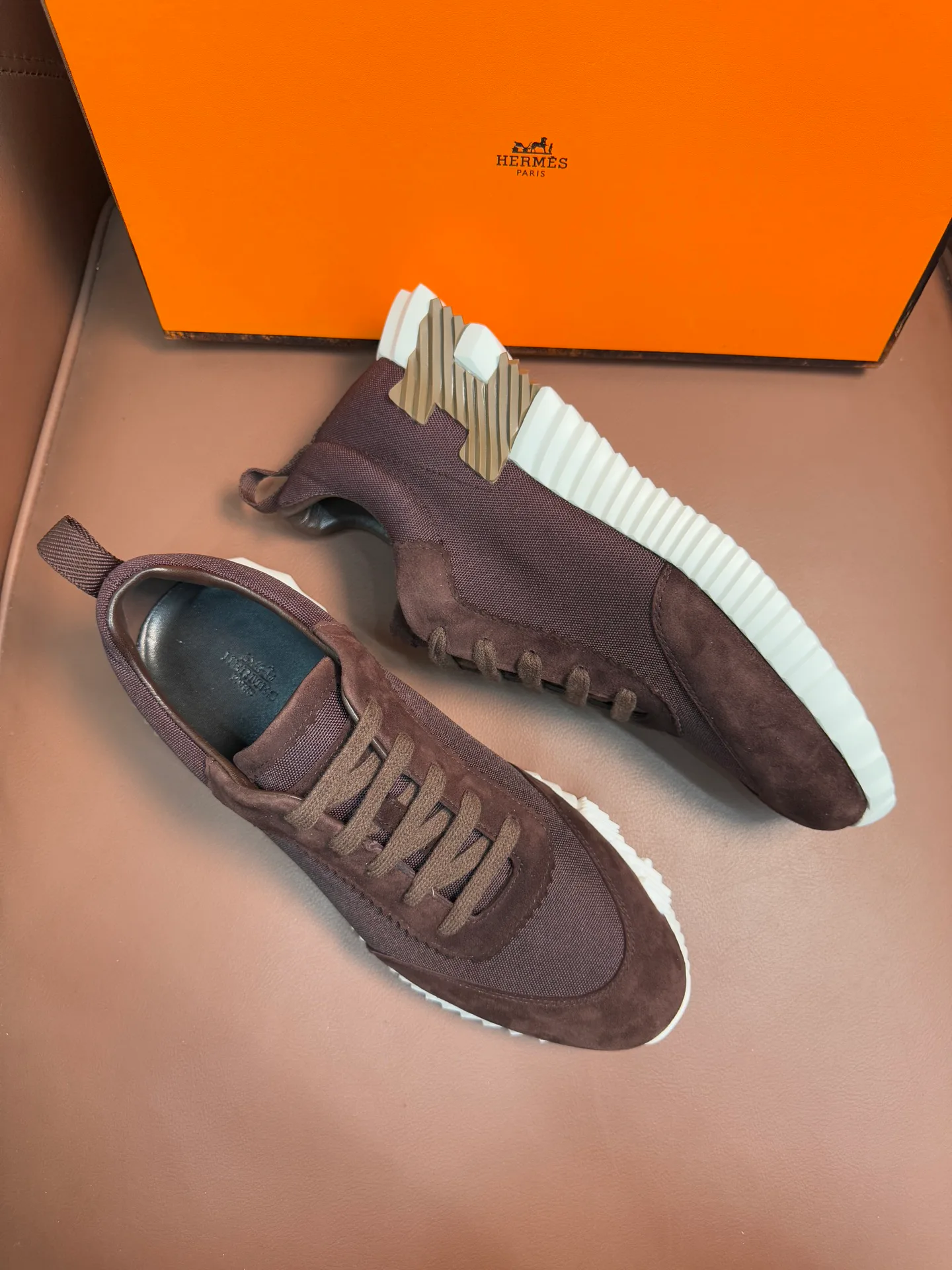 Кроссовки Мужские Hermes 153088