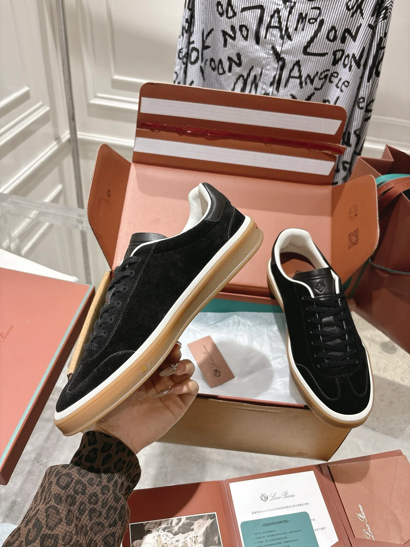 Кроссовки Женские Loro Piana 354809