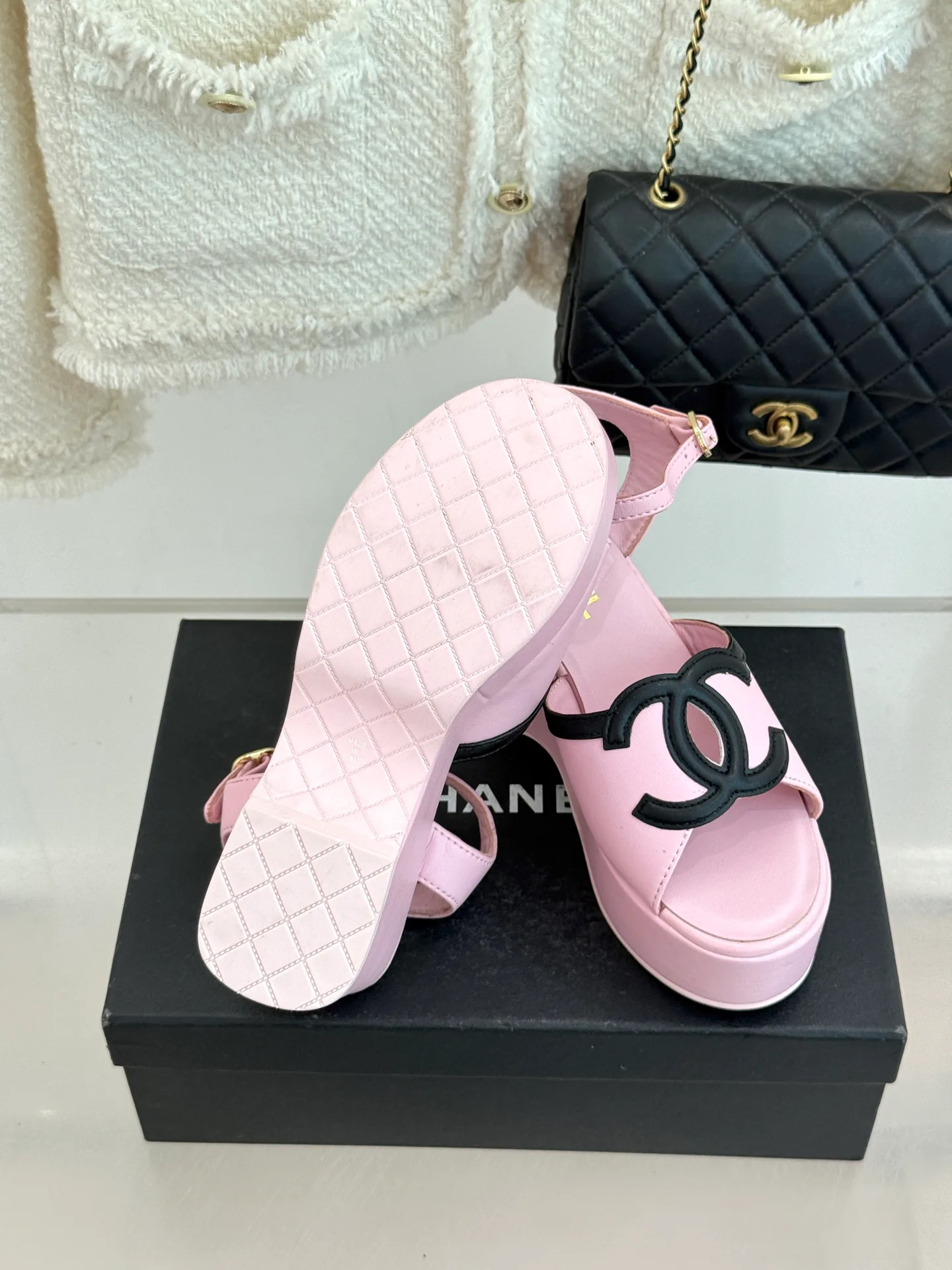 Босоножки Женские Chanel 12798272