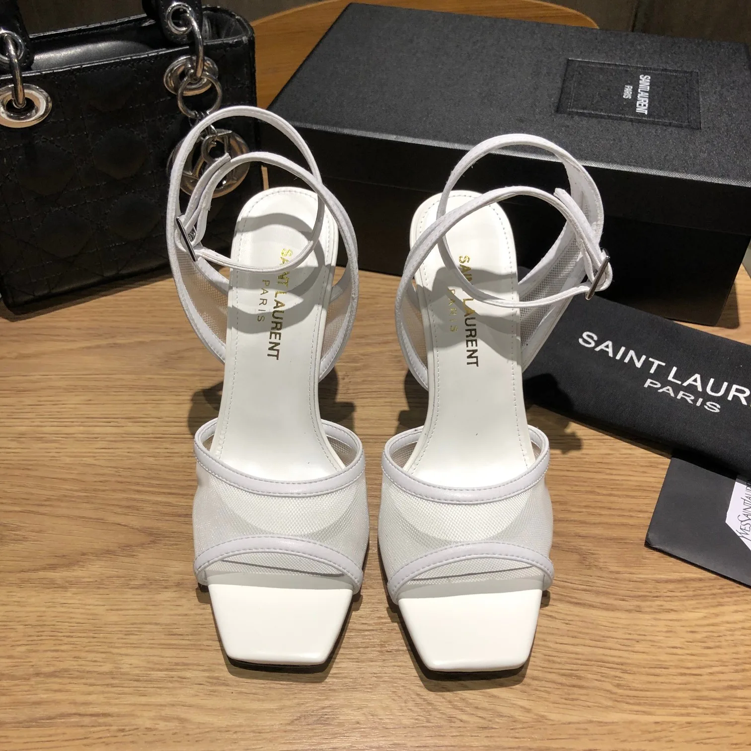 Босоножки Женские Saint Laurent 11220471