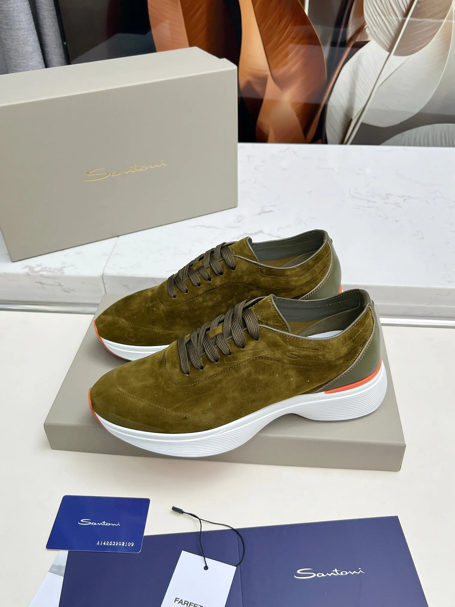 Кроссовки Мужские Santoni 105940