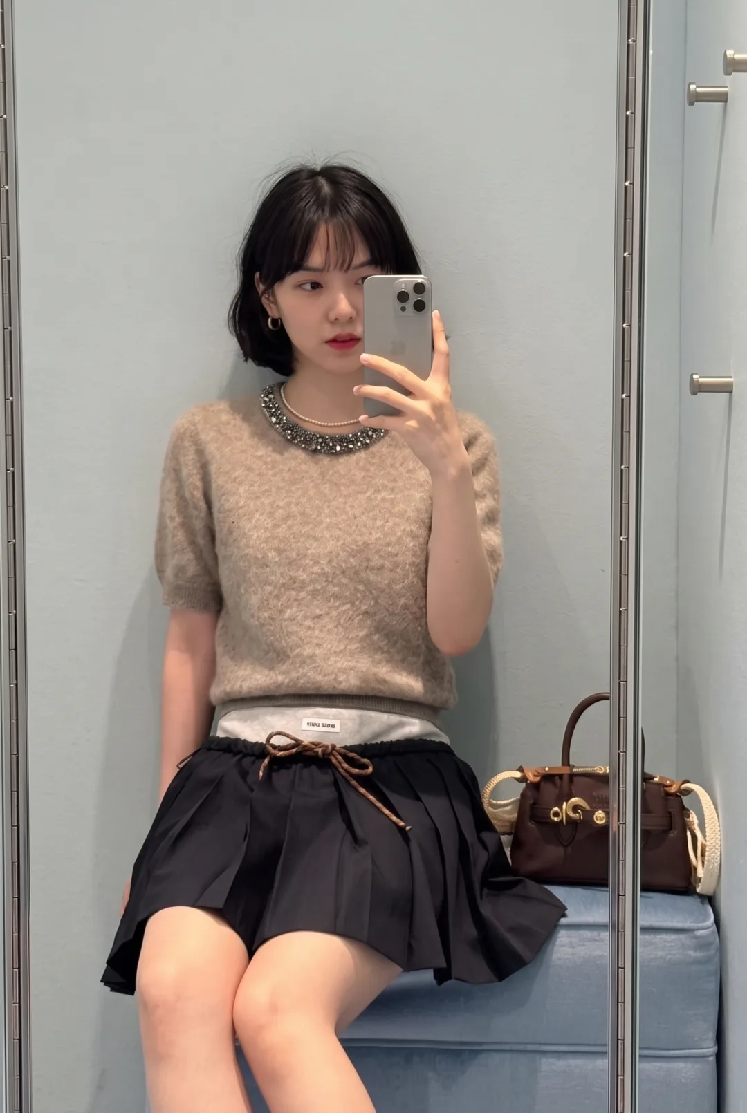 Джемперы И Свитеры Женские Miu Miu 19071212