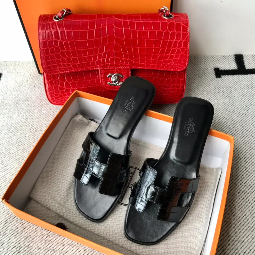 Шлепанцы Женские Hermes 3967405