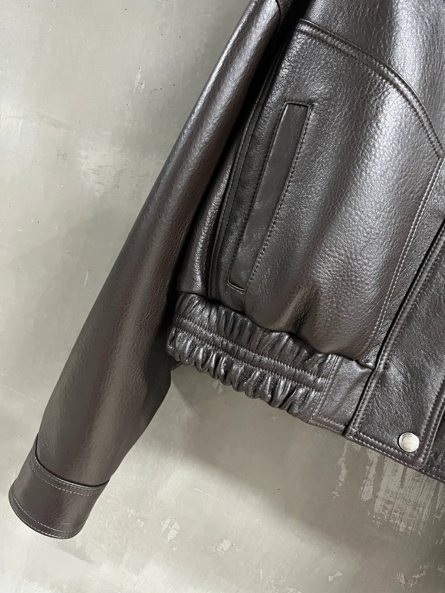 Кожаные Куртки И Дублёнки Женские Saint Laurent 18172832