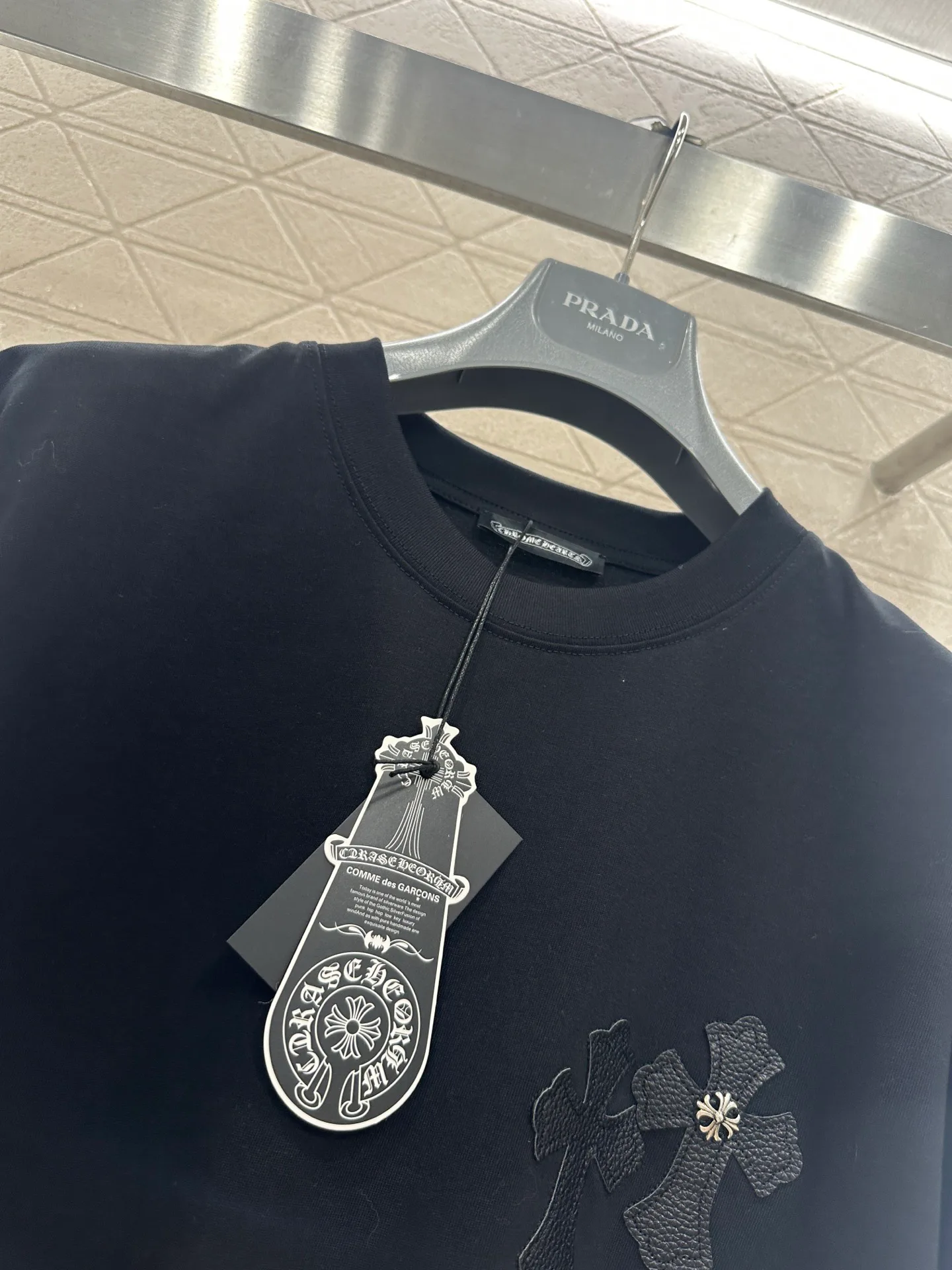 Футболки Женские Chrome Hearts 1806457