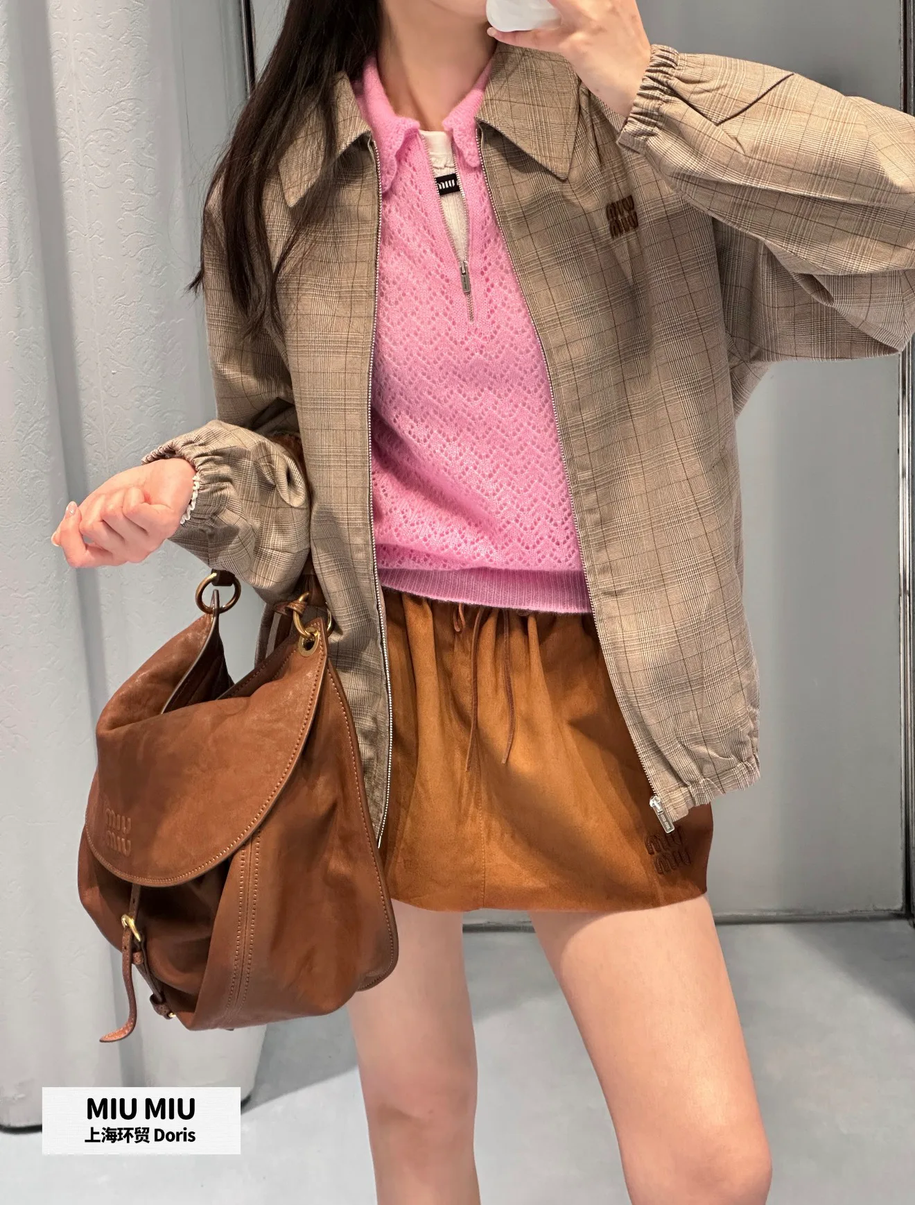 Куртки И Пуховики Женские Miu Miu 18113756