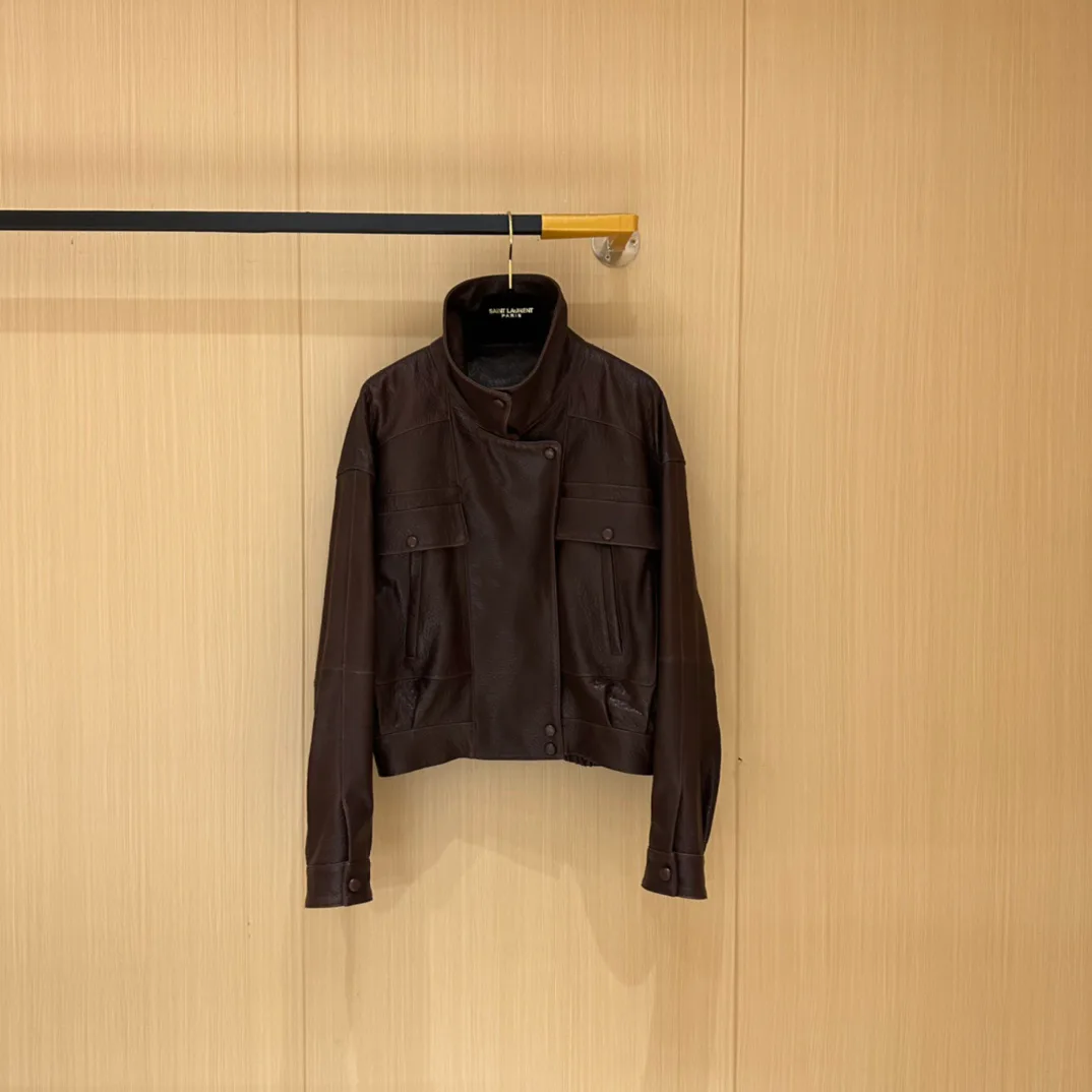 Куртки И Пуховики Женские Saint Laurent 958591