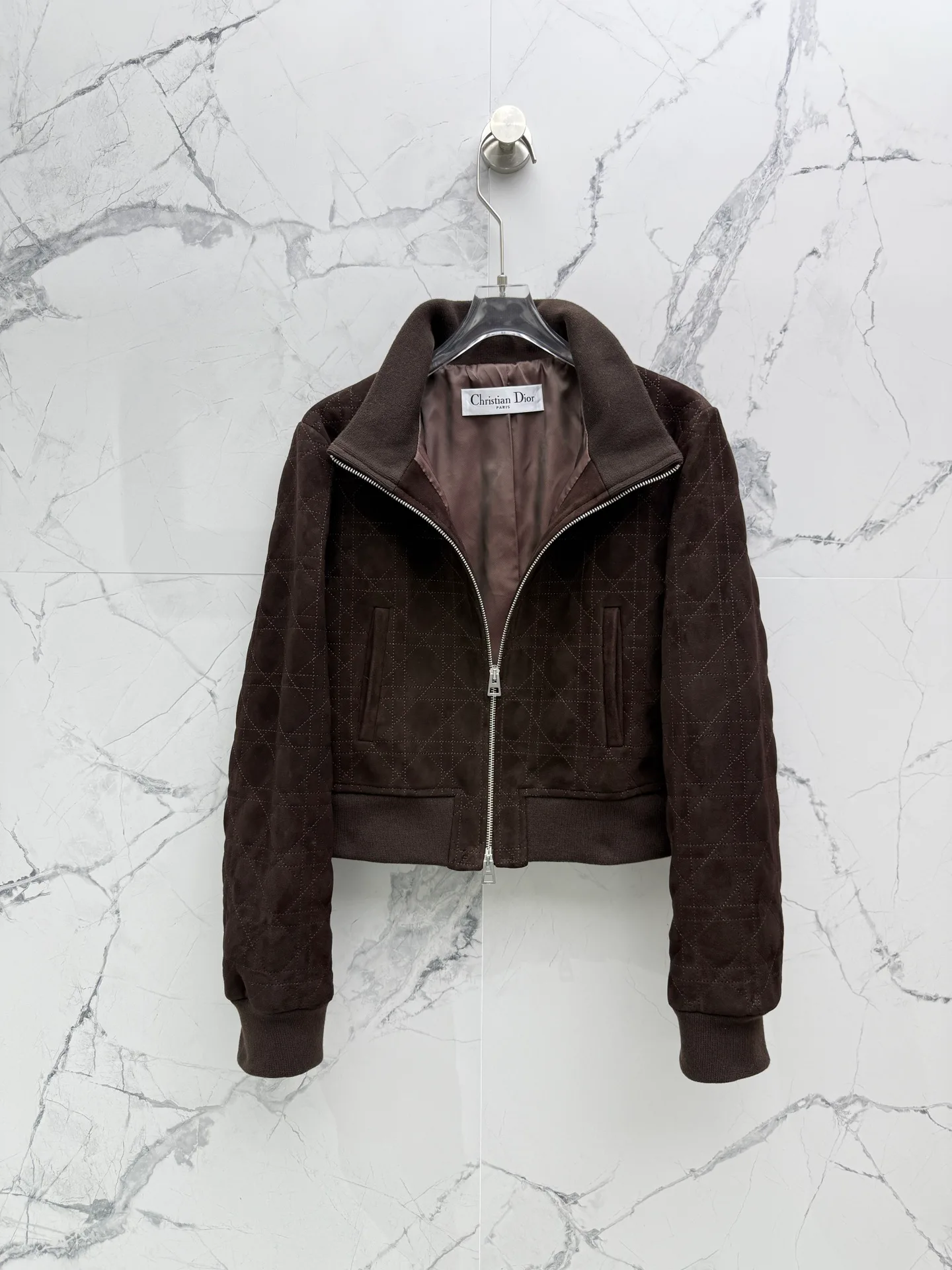 Кожаные Куртки И Дублёнки Женские Christian Dior 9976544