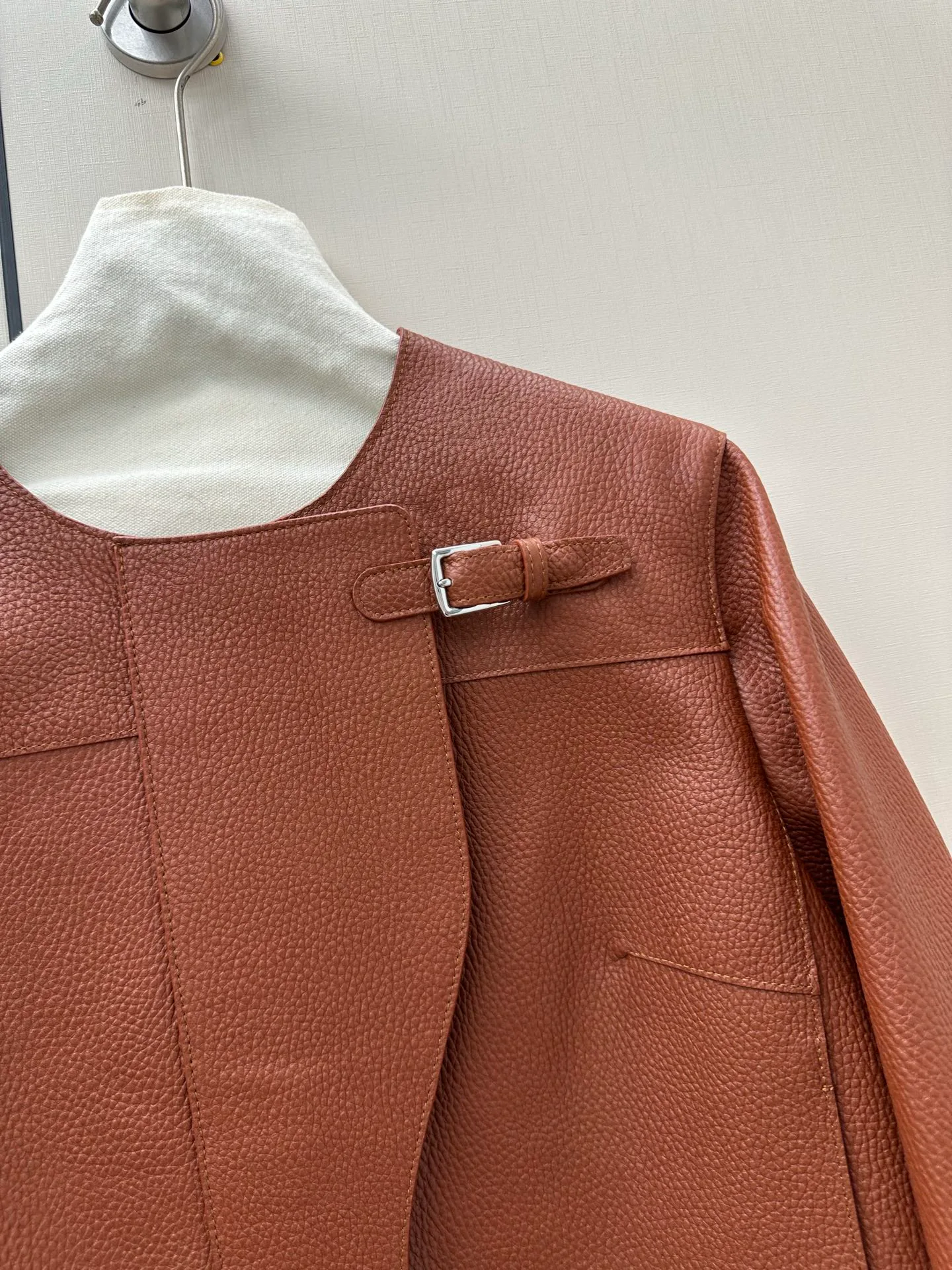 Кожаные Куртки И Дублёнки Женские Hermes 18130757