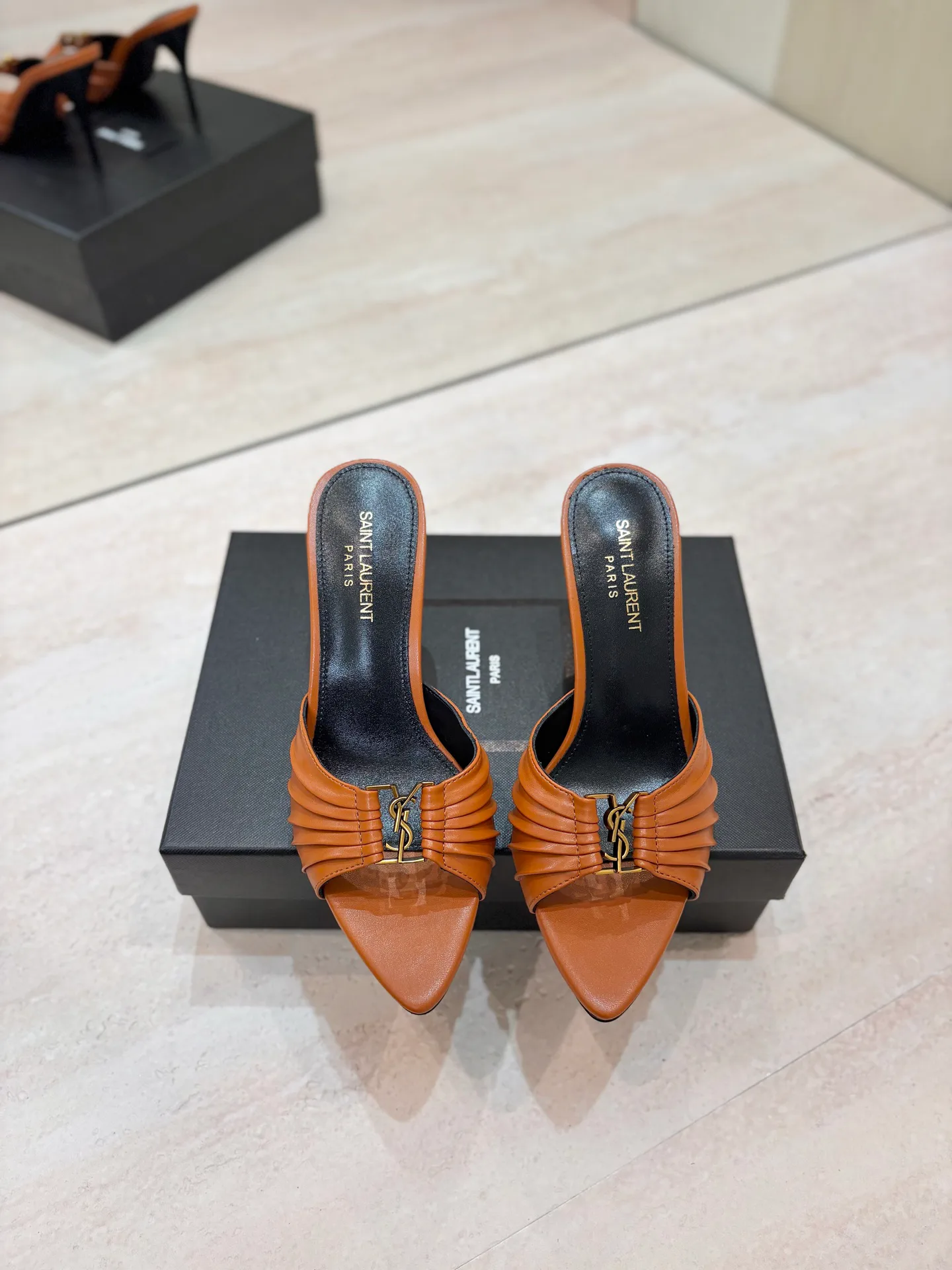 Мюли И Сабо Женские Saint Laurent 17476061
